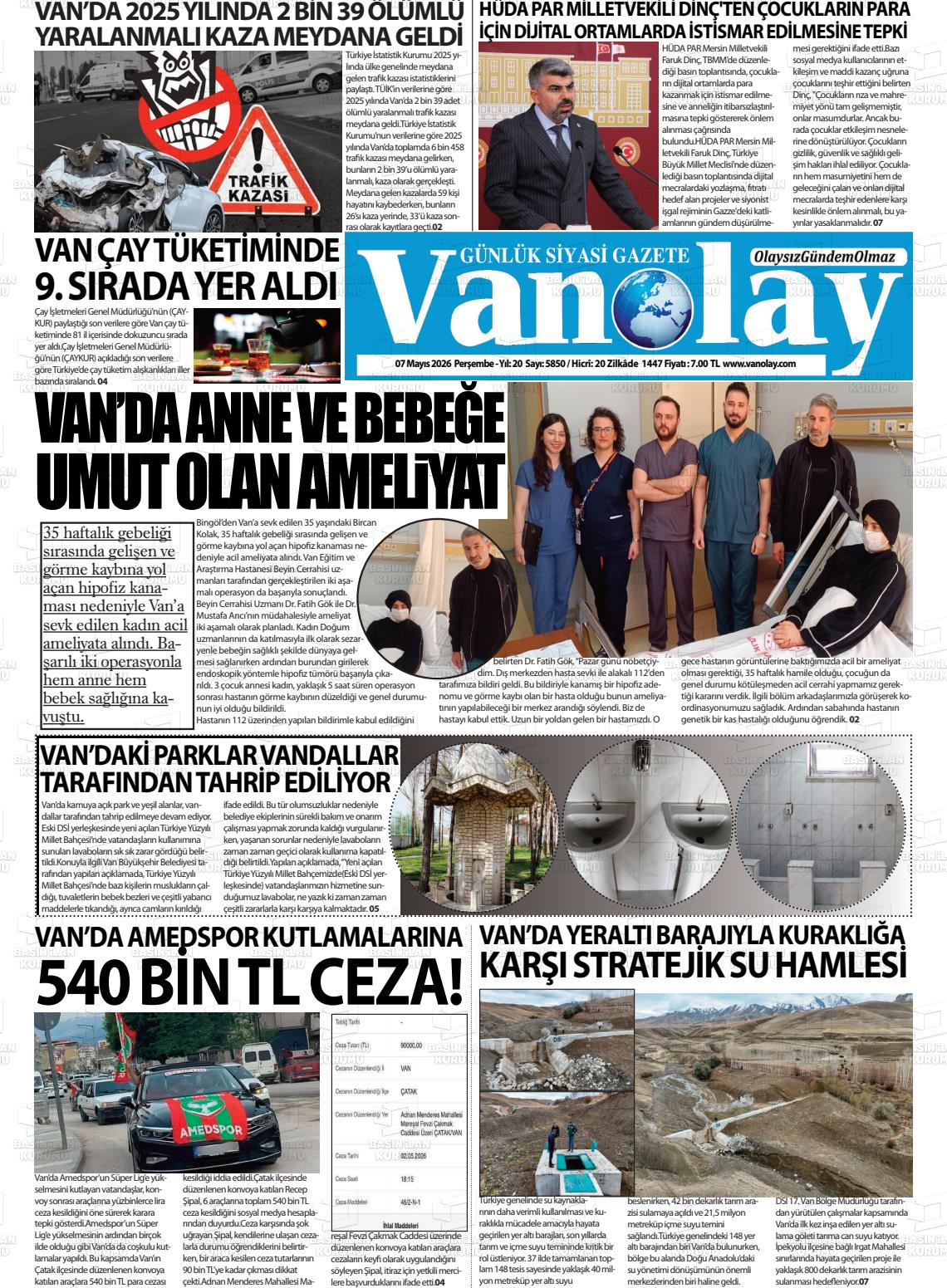 Van Olay 07.05.2026