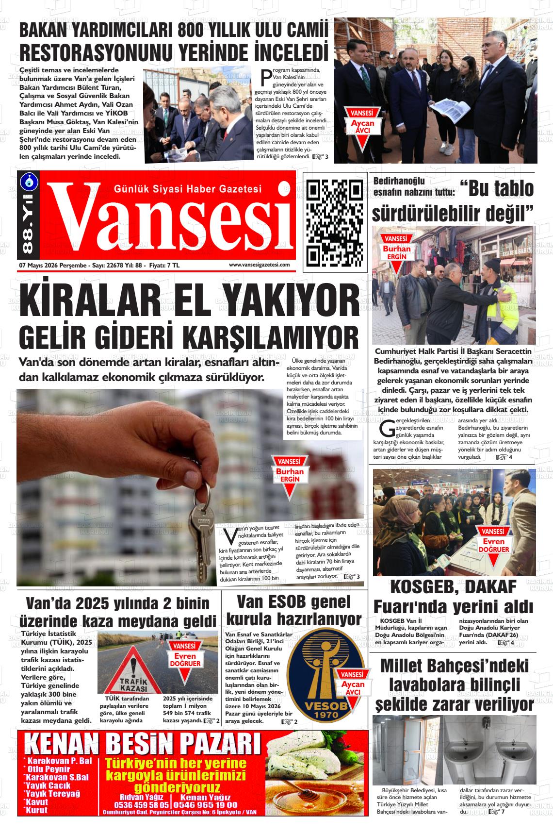 Van Sesi 07.05.2026