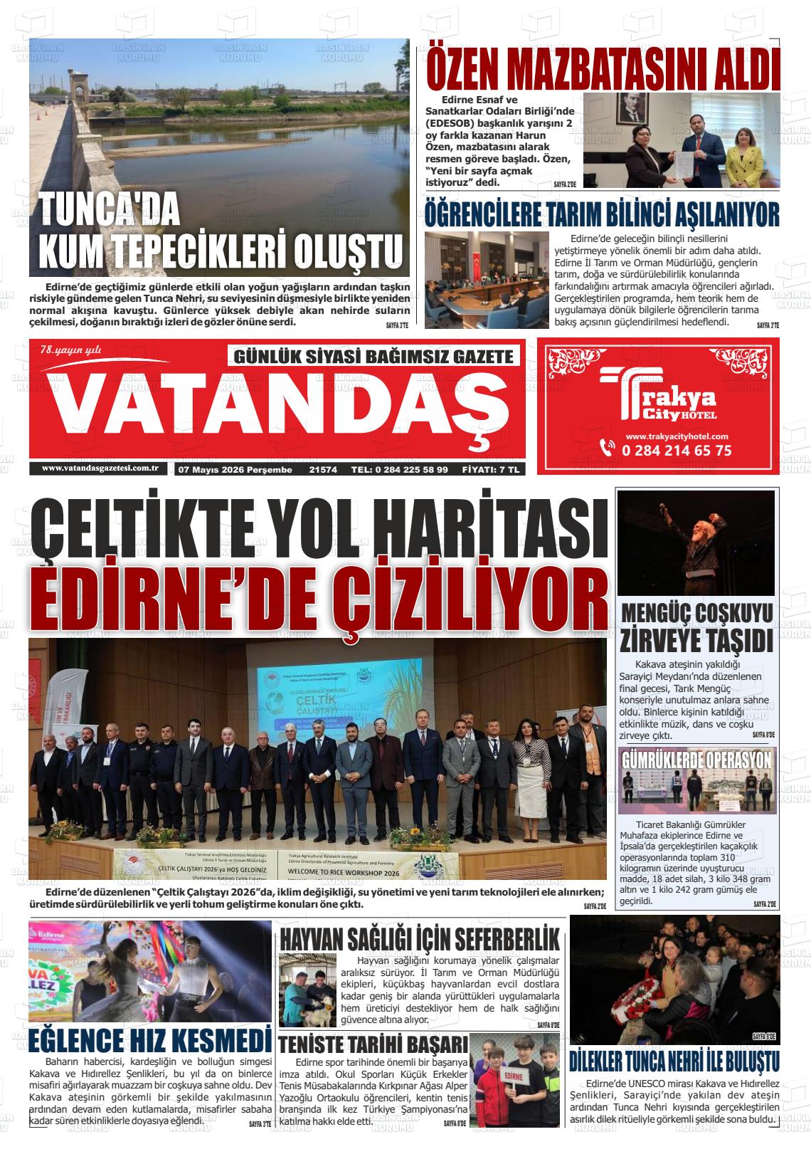 Edirne Vatandas 07.05.2026