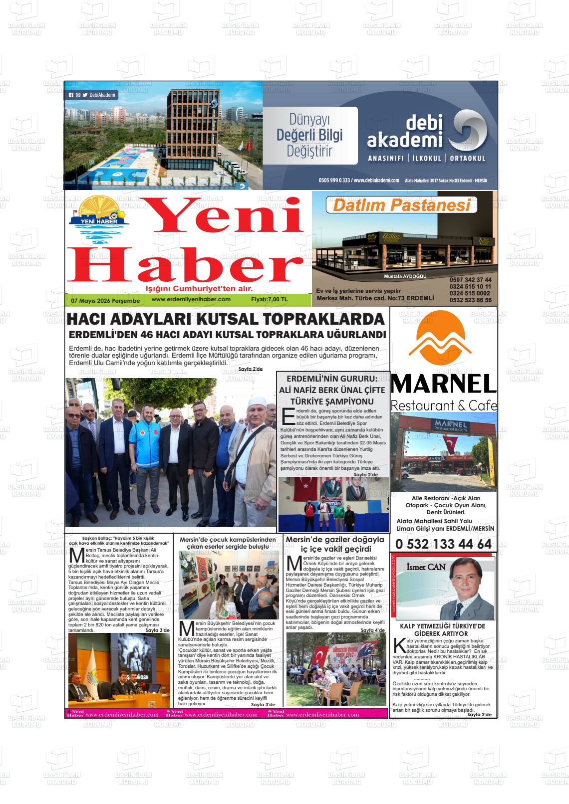 Konya Yenihaber 07.05.2026