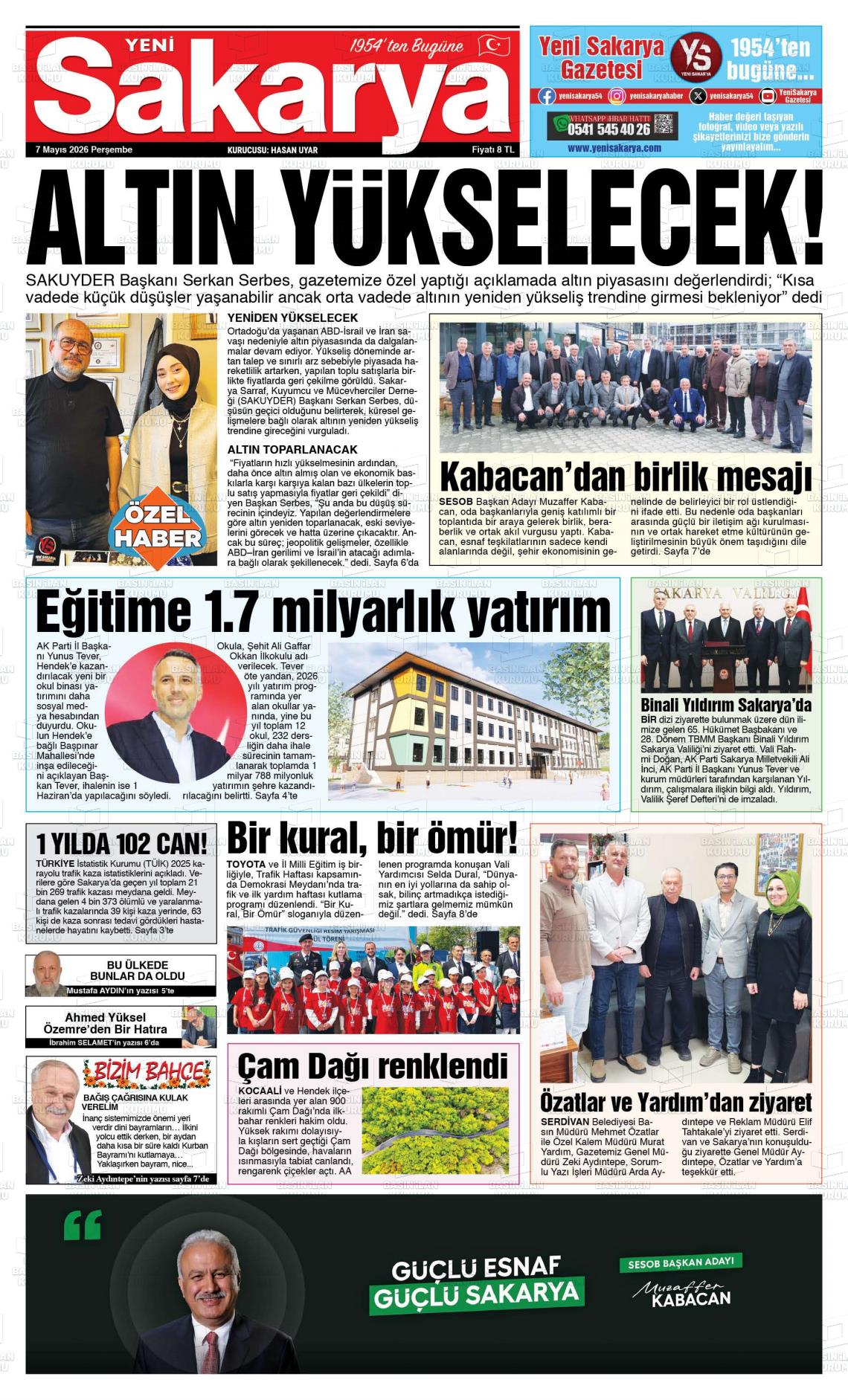 Sakarya Yeni 07.05.2026