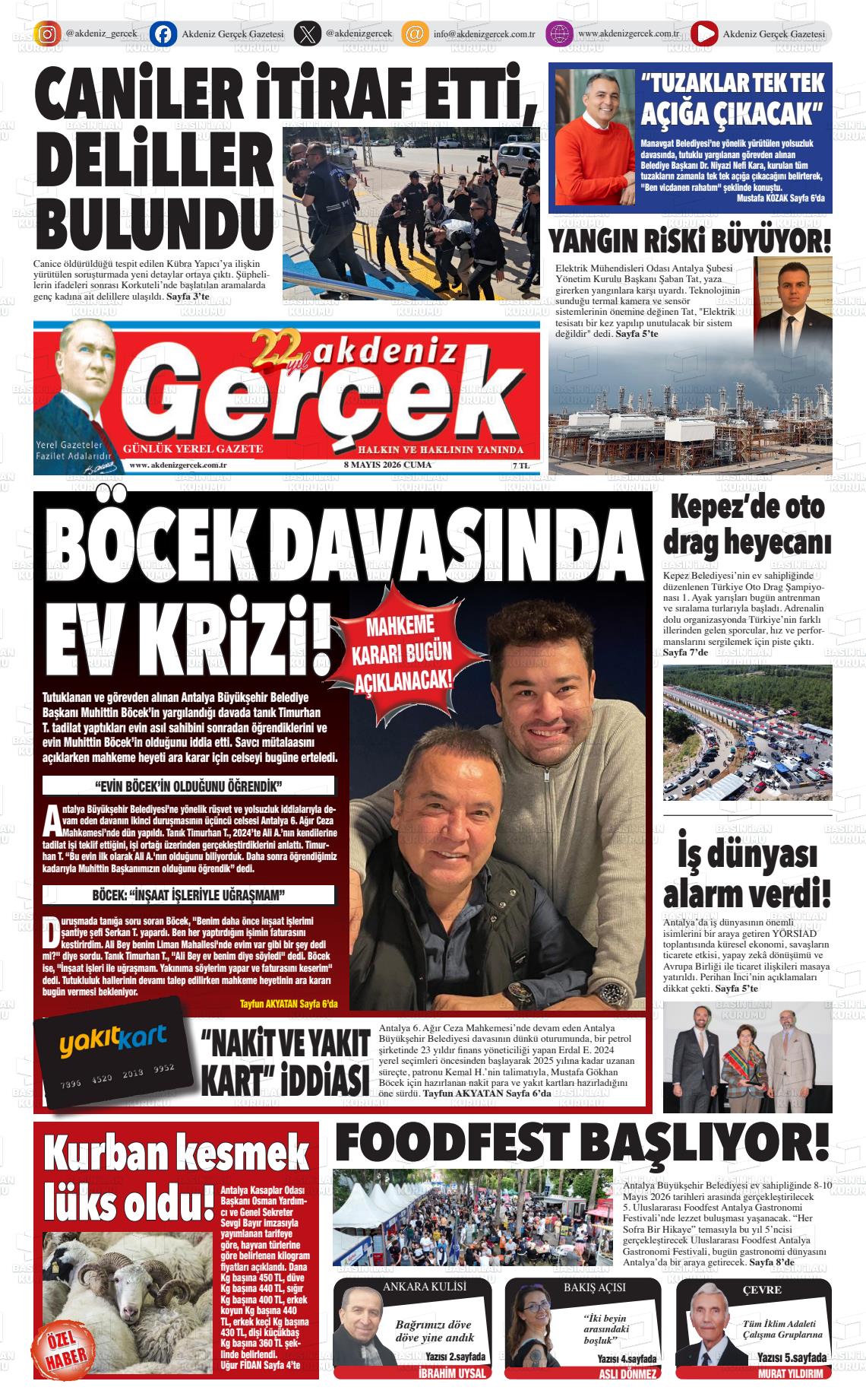Antalya Akdenizgercek 08.05.2026