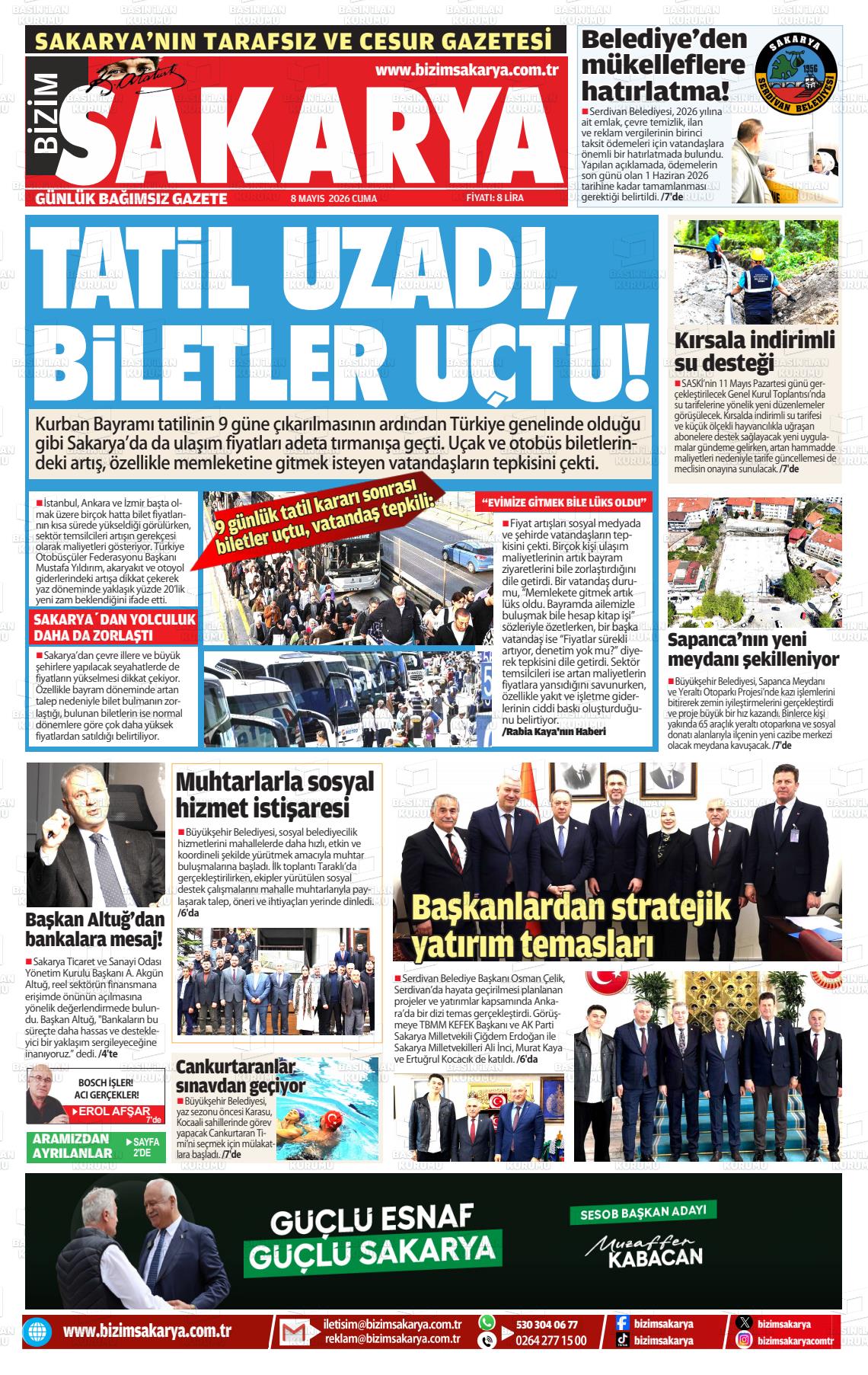Sakarya Bizim 08.05.2026