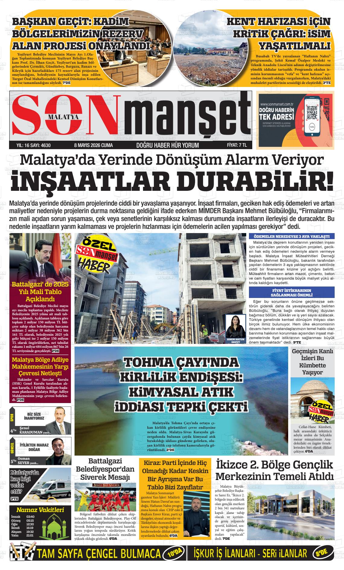 Malatya Busabah 08.05.2026