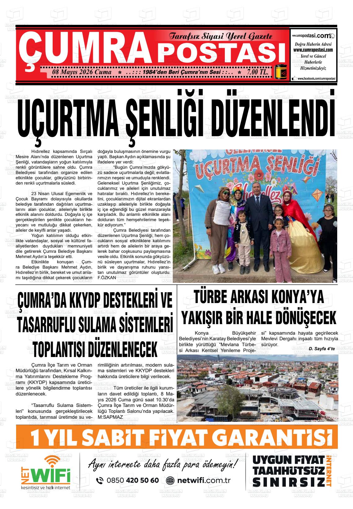 Konya Cumrapostasi 08.05.2026