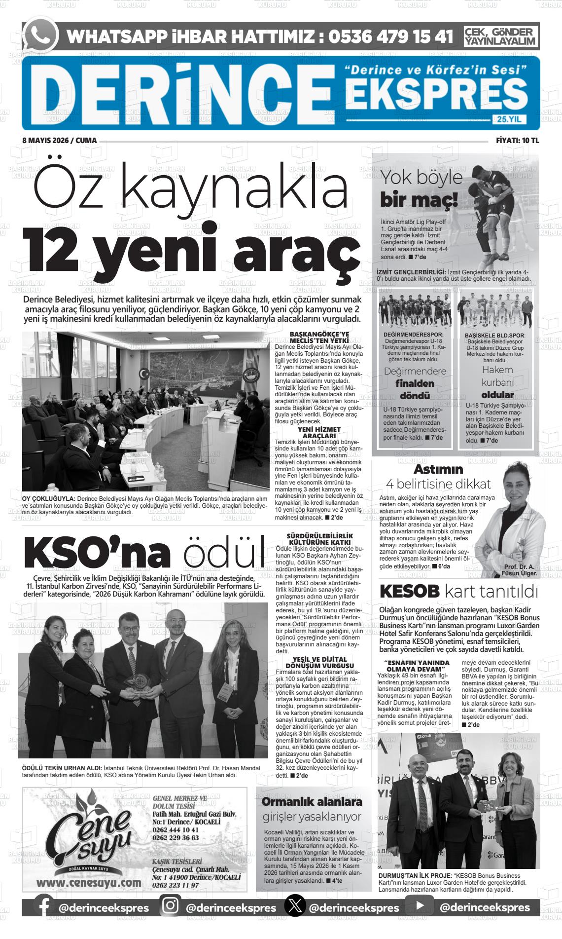 Kocaeli Derinceekspres 08.05.2026