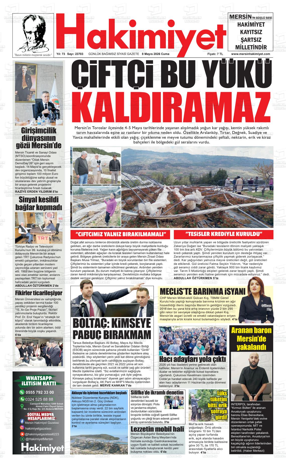 Konya Hakimiyet 08.05.2026