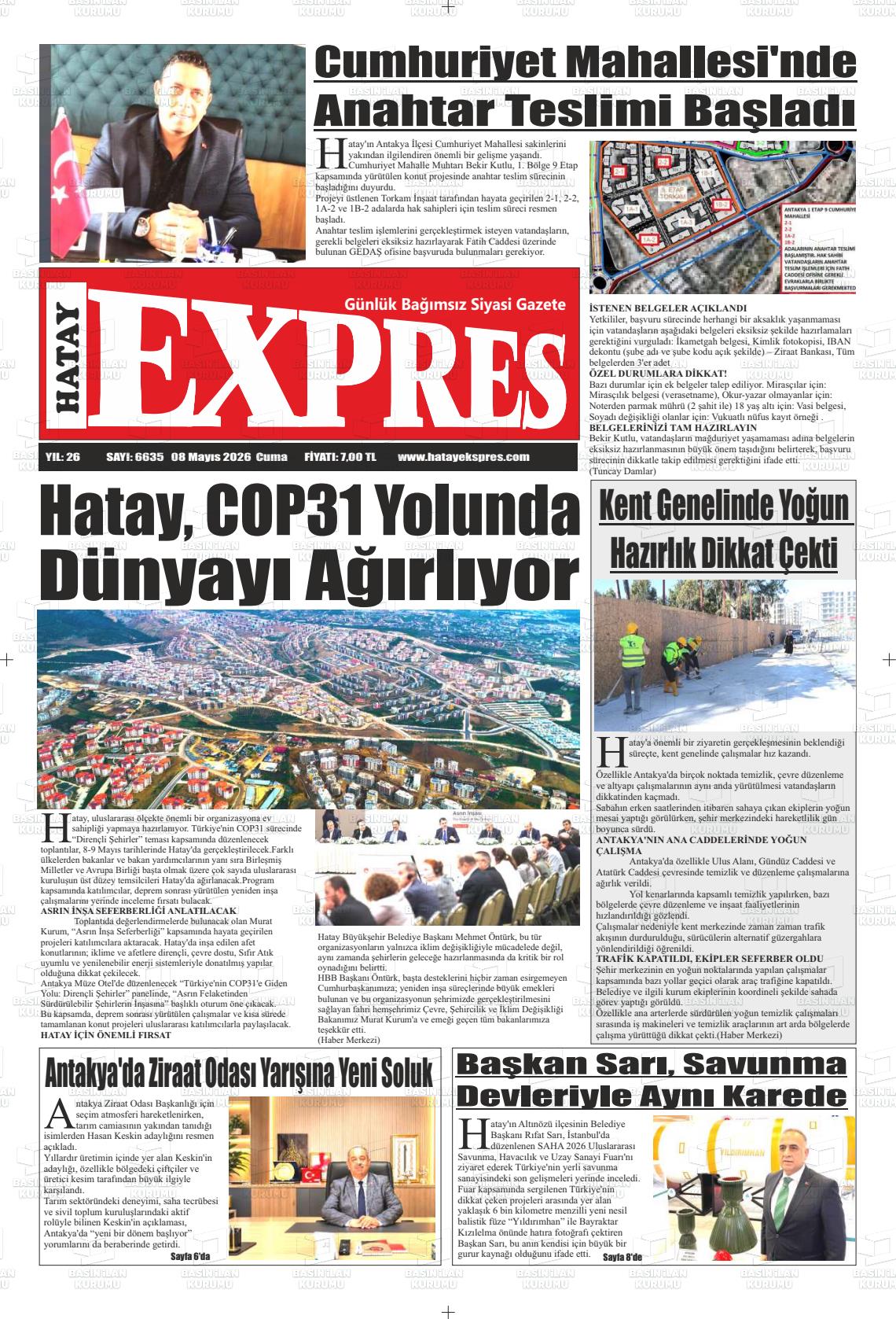 Hatay Expres 08.05.2026
