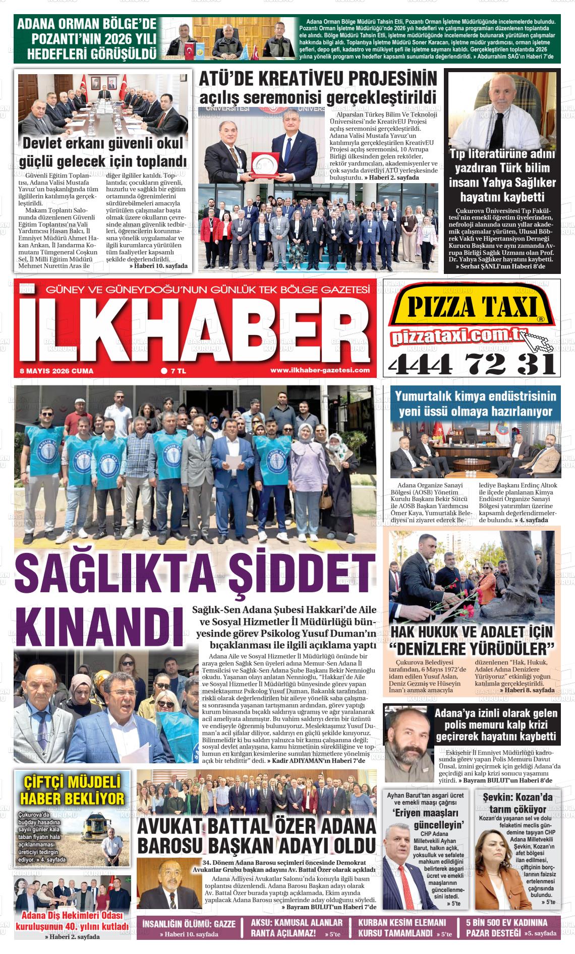 Adana Ilkhaber 08.05.2026