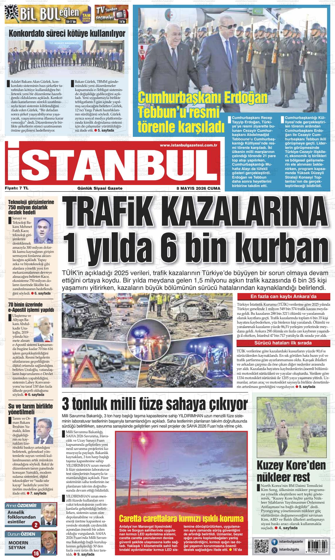 Istanbul 08.05.2026