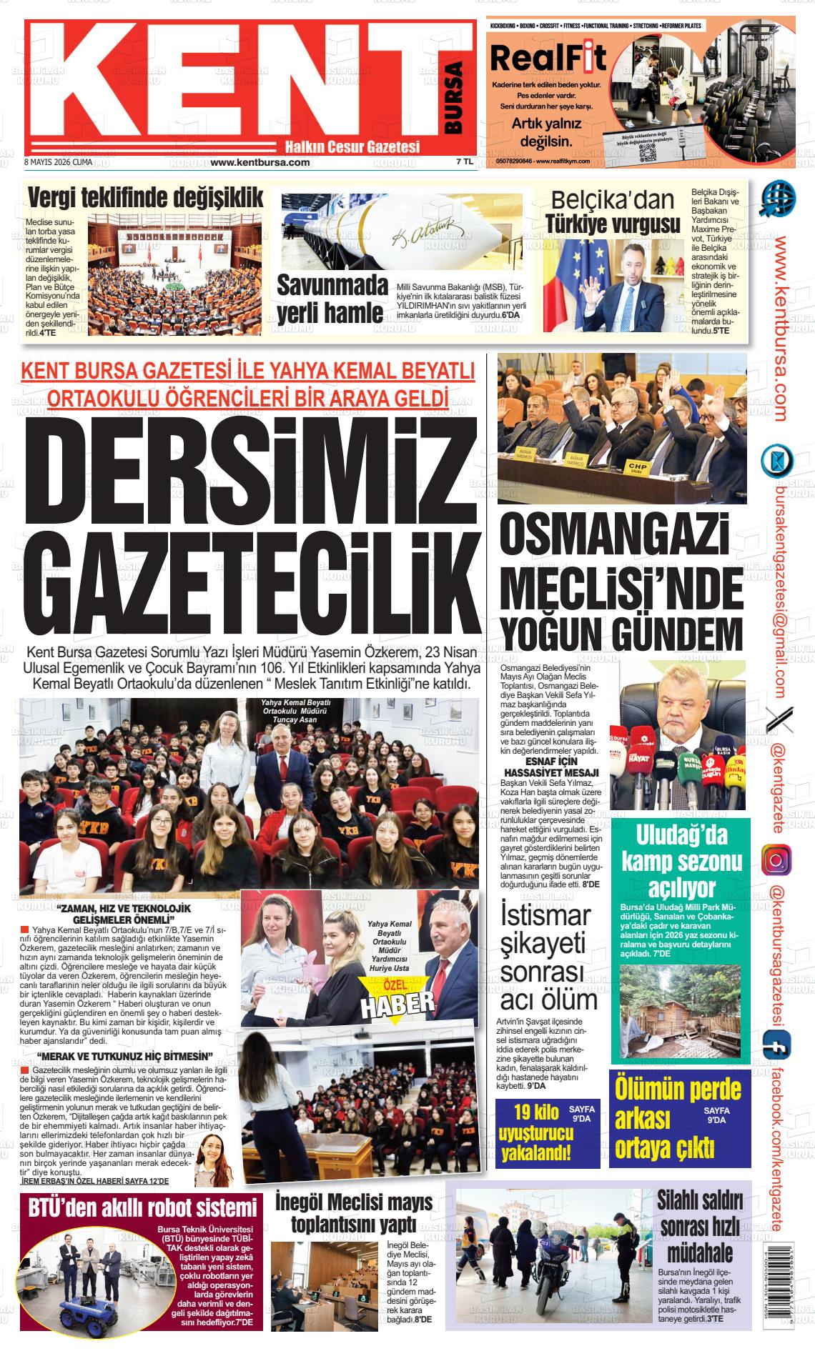 Bursa Kent 08.05.2026