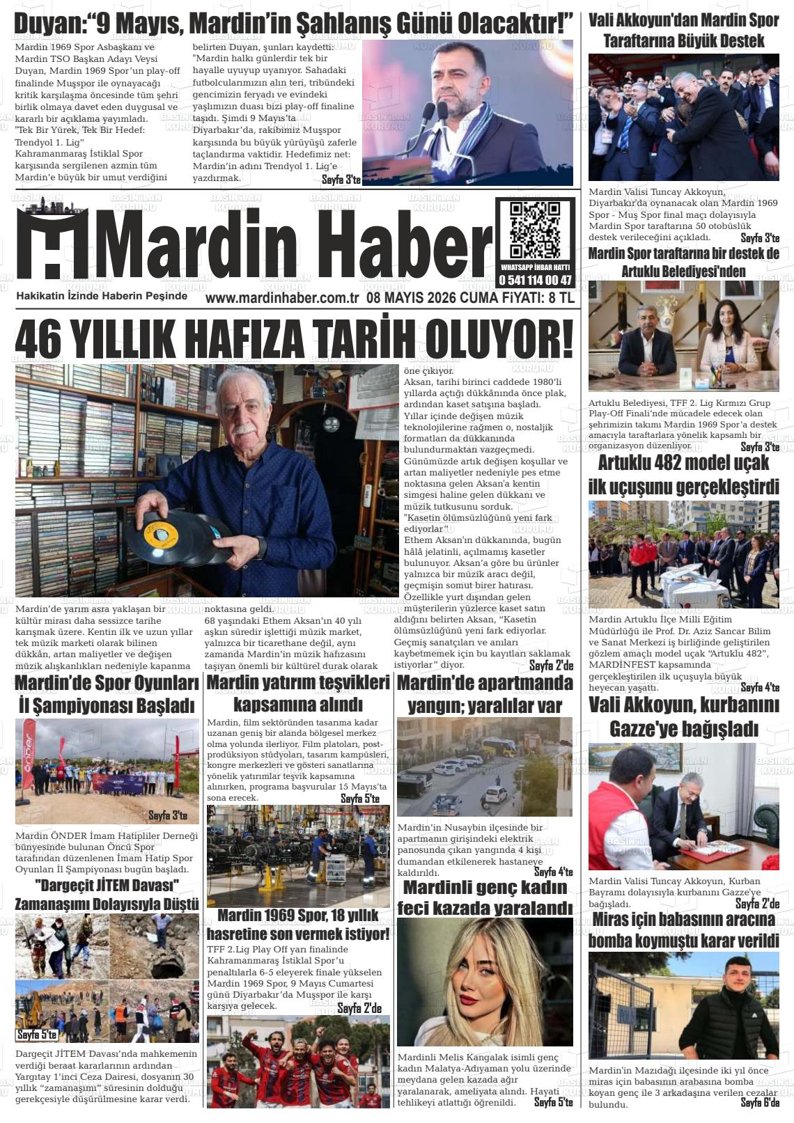 Mardin Haber 08.05.2026