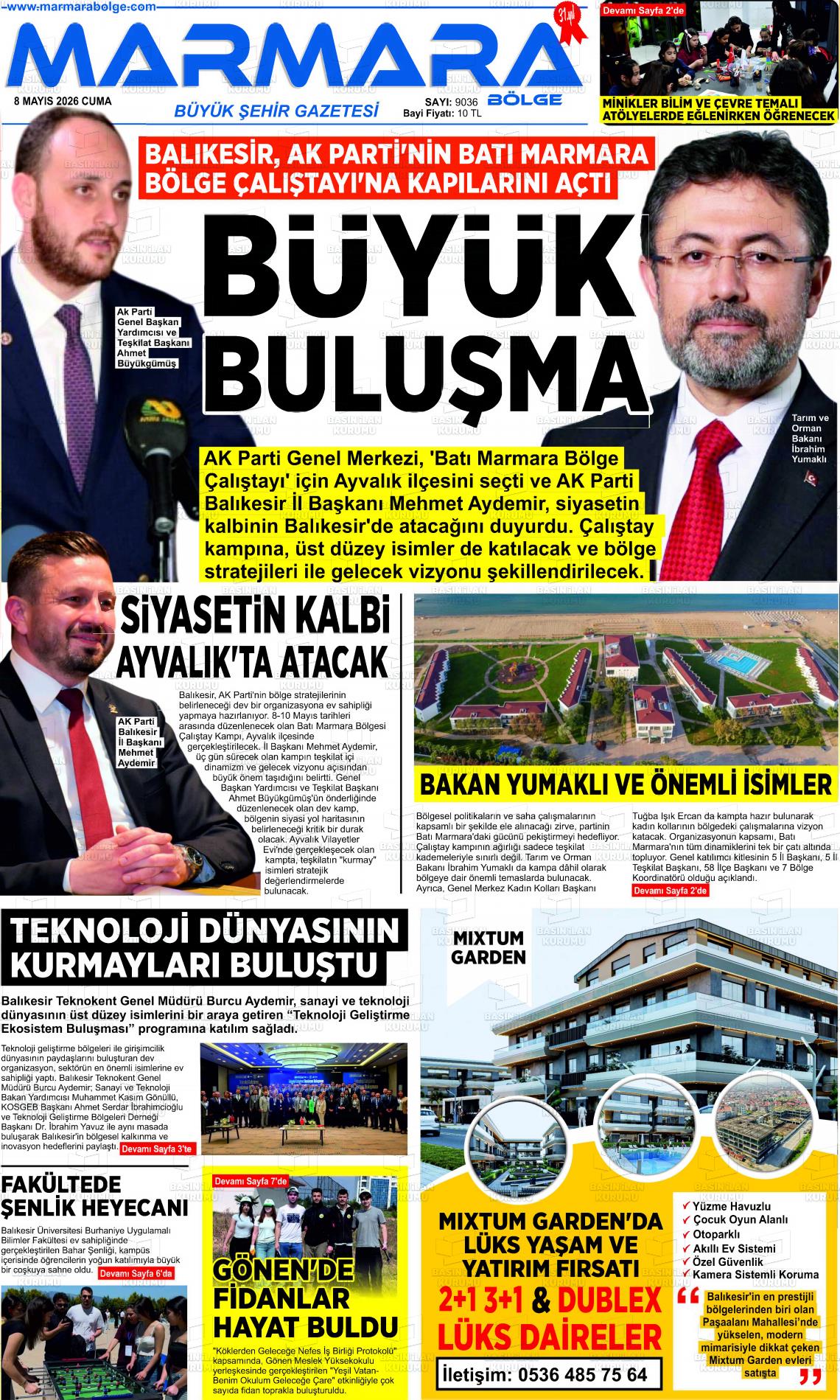 Balikesir Marmarabolge 08.05.2026