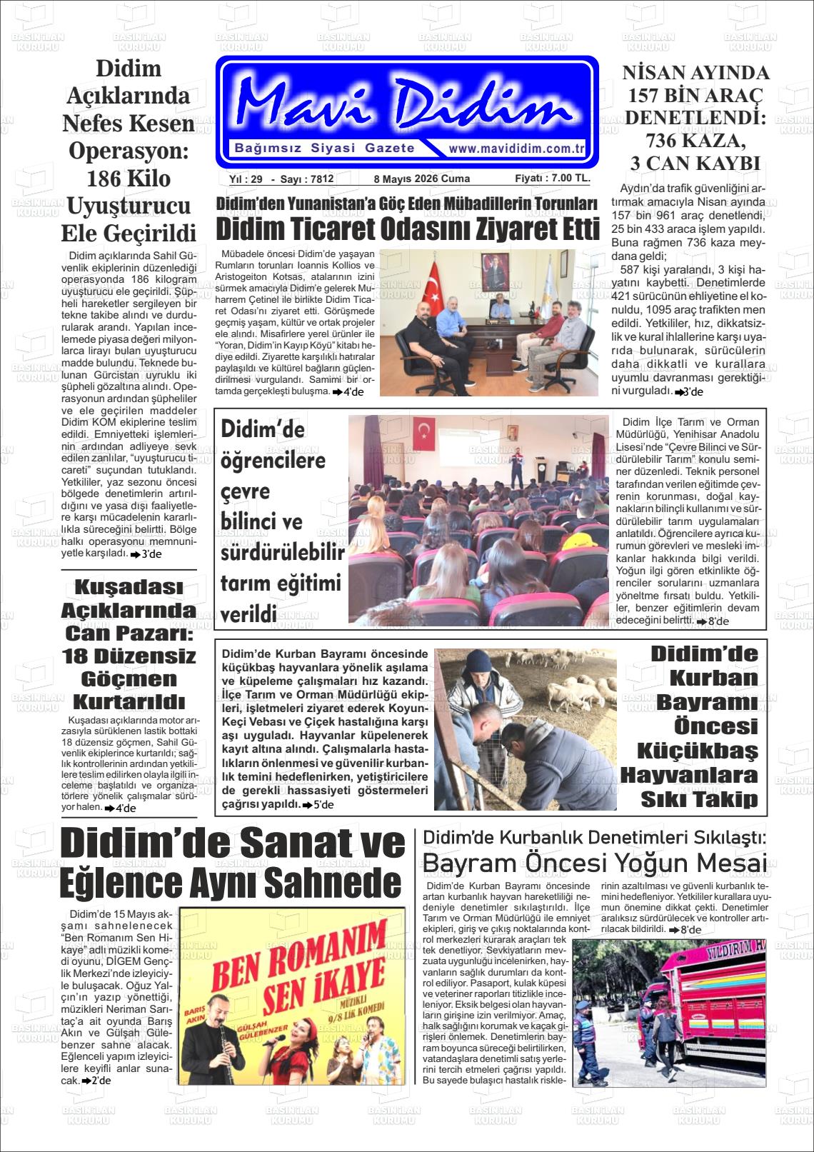 Aydin Mavididim 08.05.2026