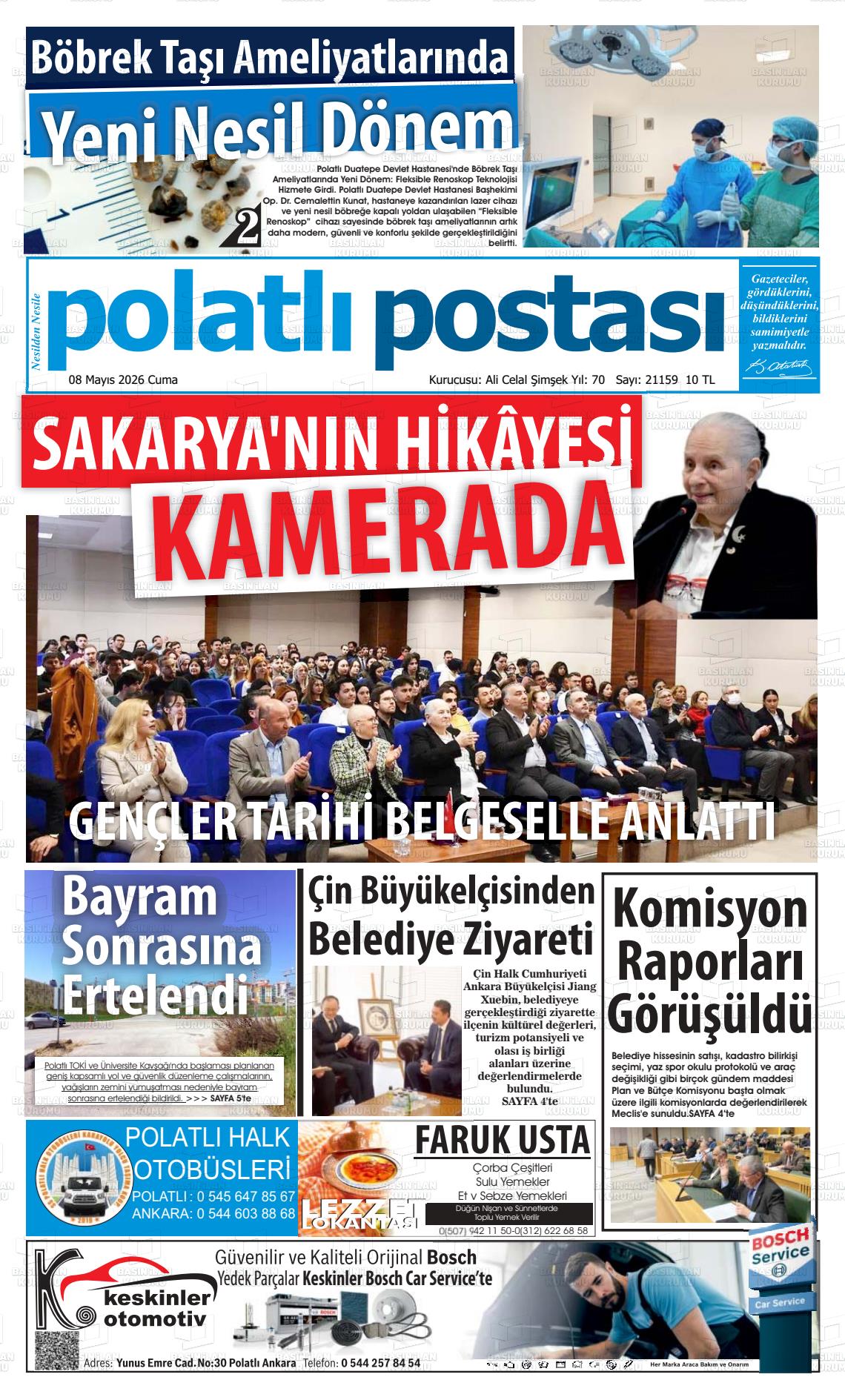 Ankara Polatlipostasi 08.05.2026