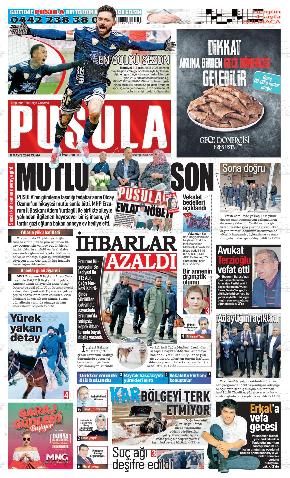 Zonguldak Pusula 08.05.2026