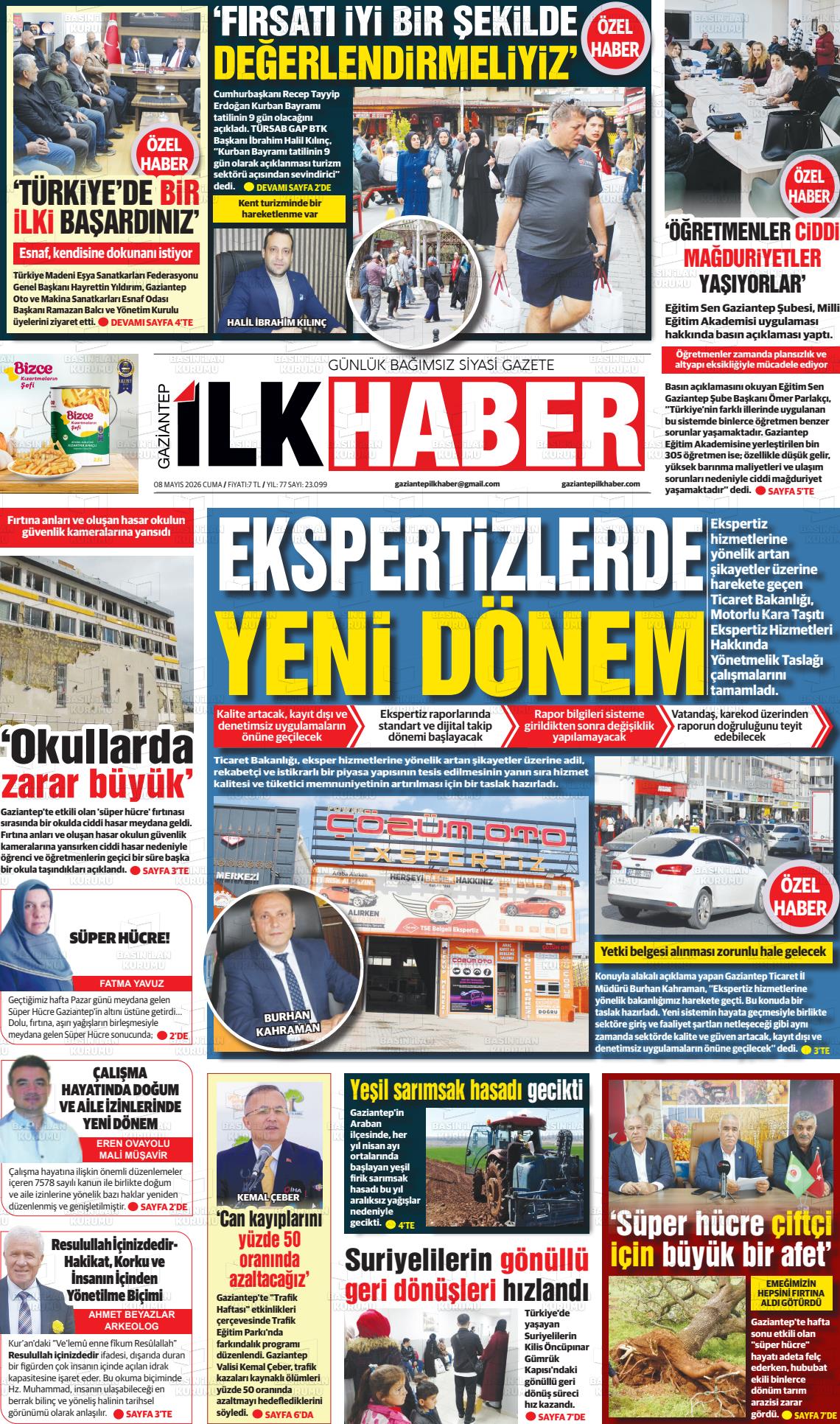 Sabah(gaziantep) 08.05.2026