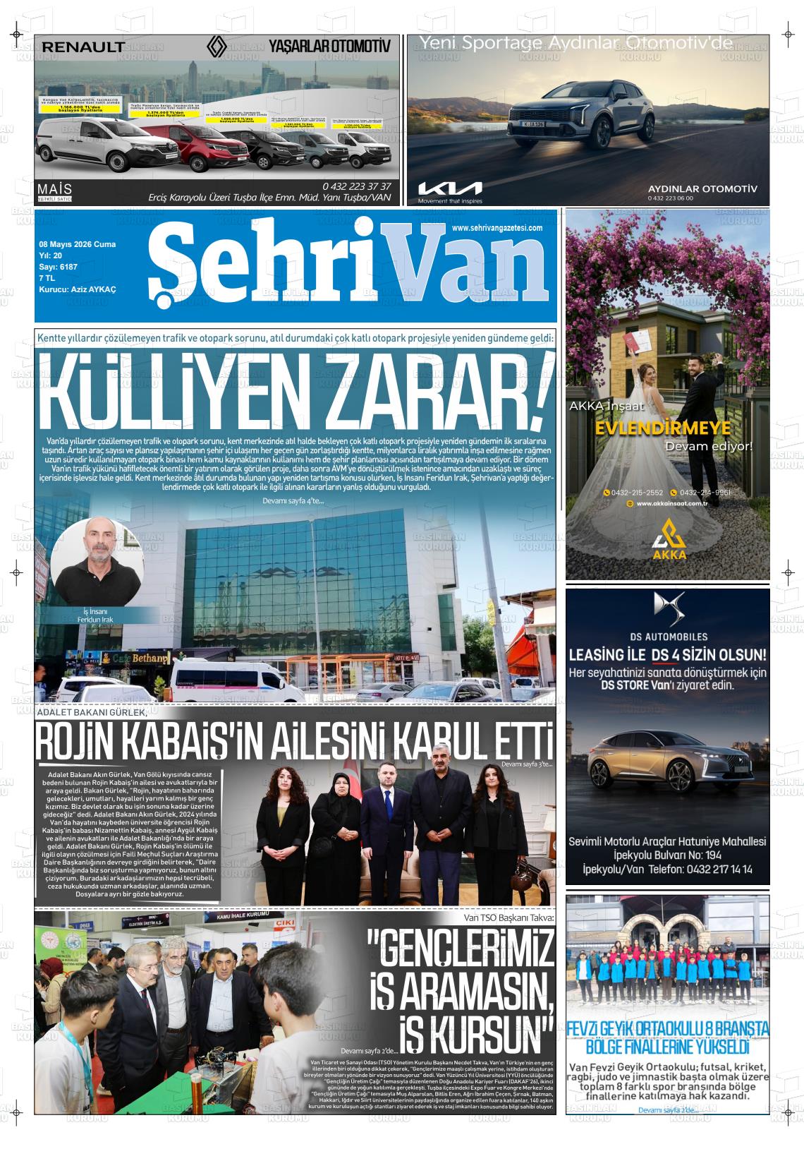 Van Sehri 08.05.2026