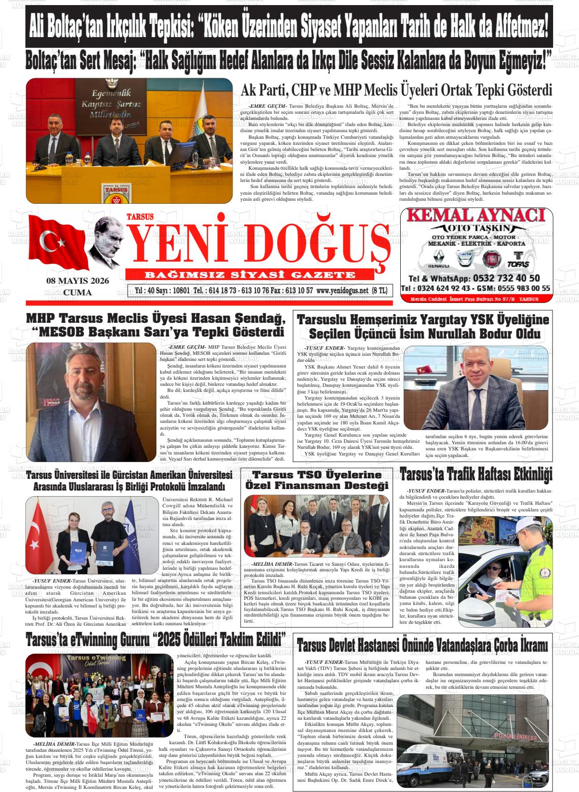 Mersin Tarsusyenidogus 08.05.2026