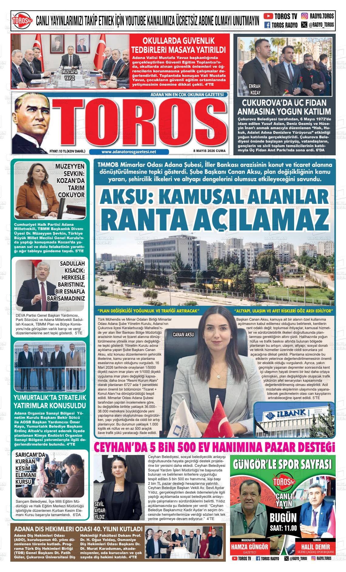 Antalya Toros 08.05.2026