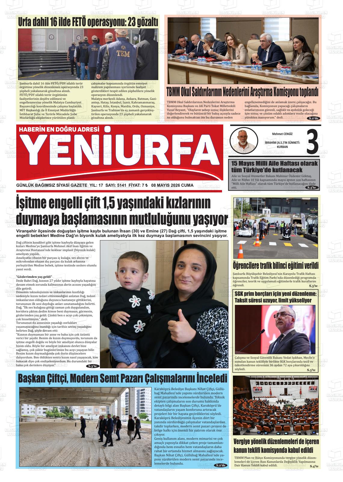 Sanliurfa Yeniurfa 08.05.2026