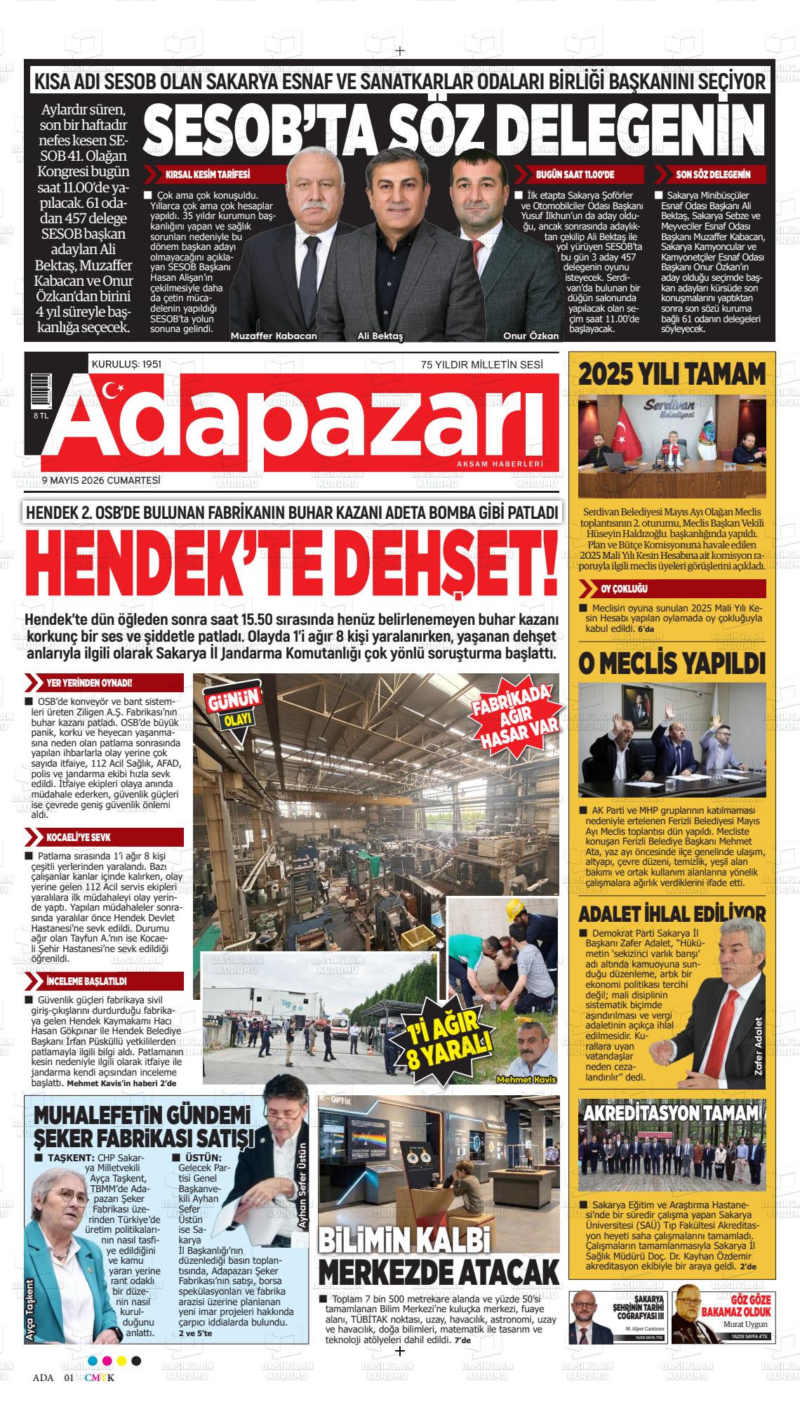 Sakarya Adapazariaksamhaberleri 09.05.2026