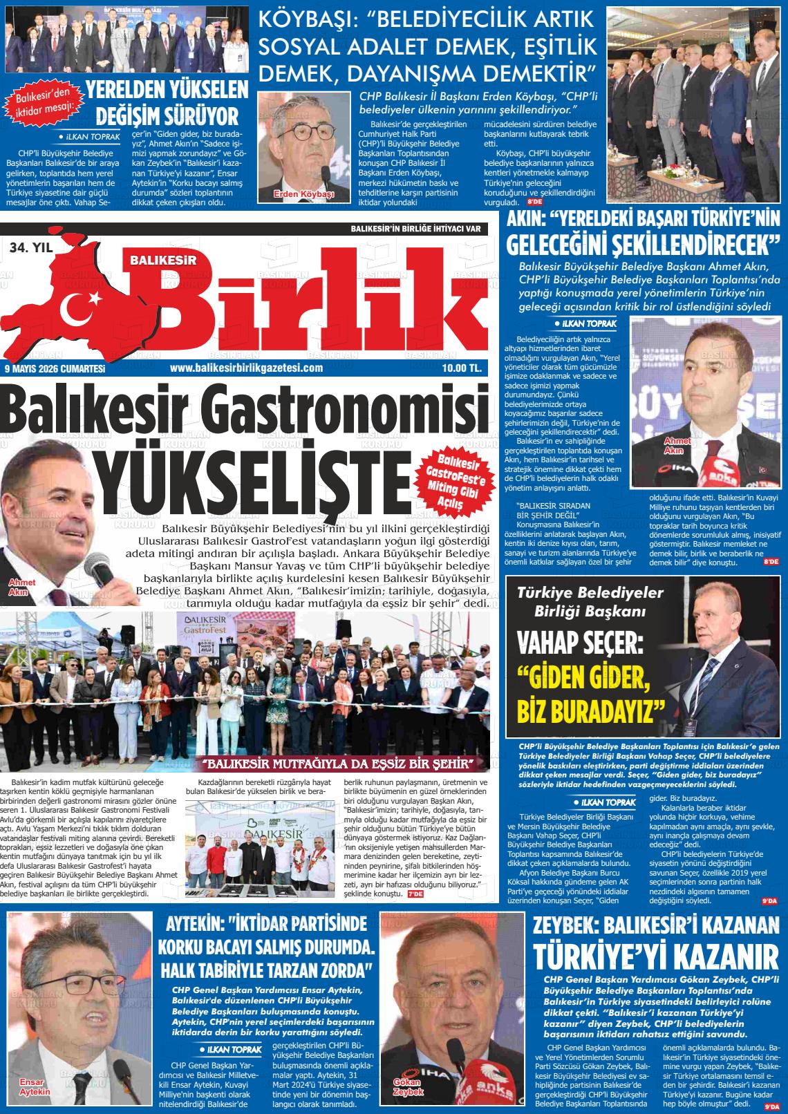 Balikesir Birlik 09.05.2026