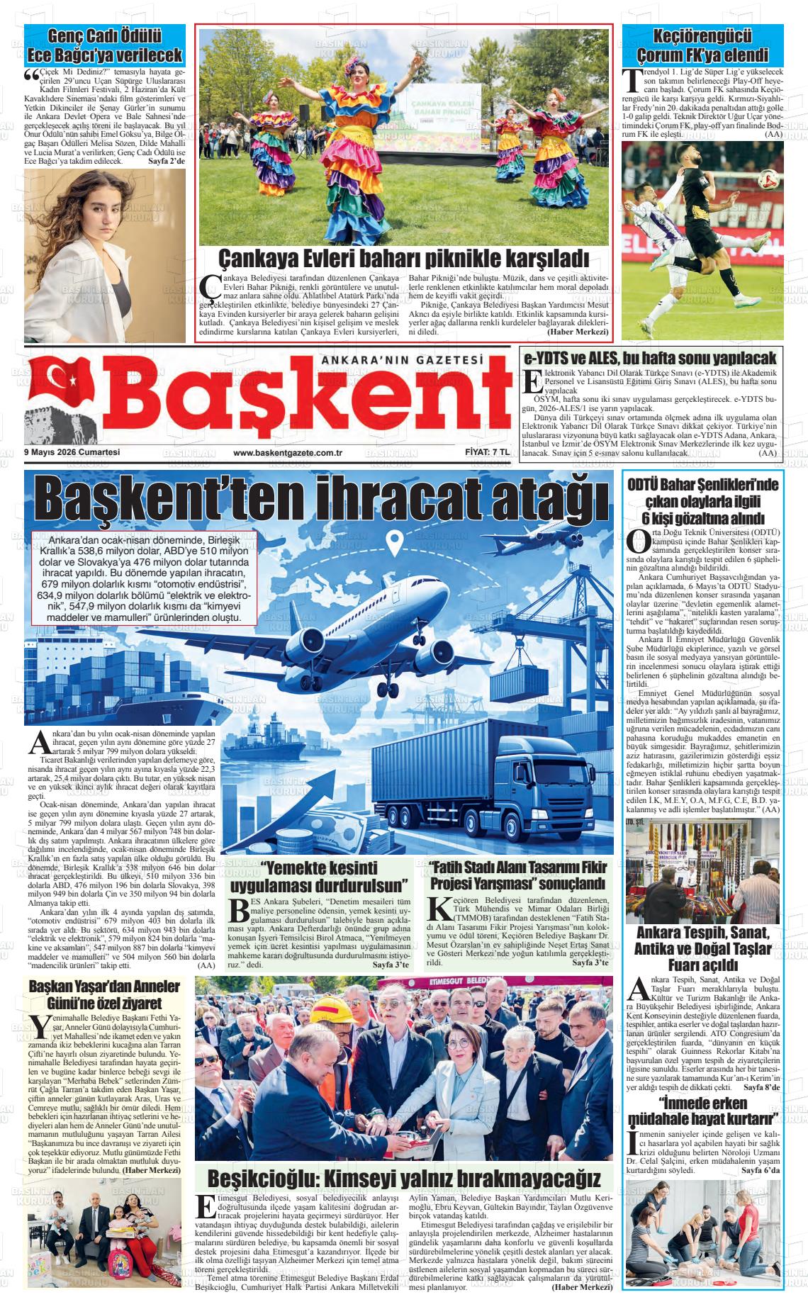 Ankara Baskent 09.05.2026