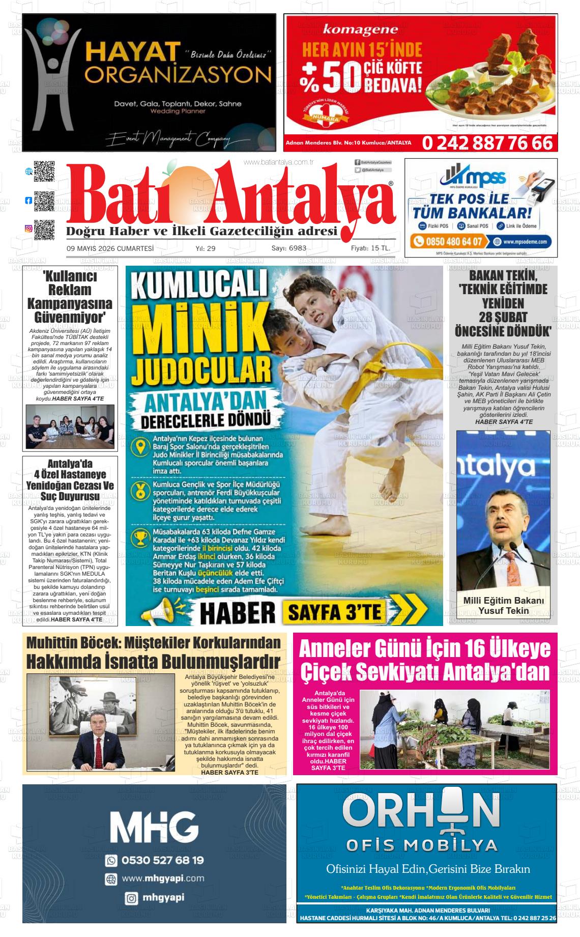 Antalya Bati 09.05.2026