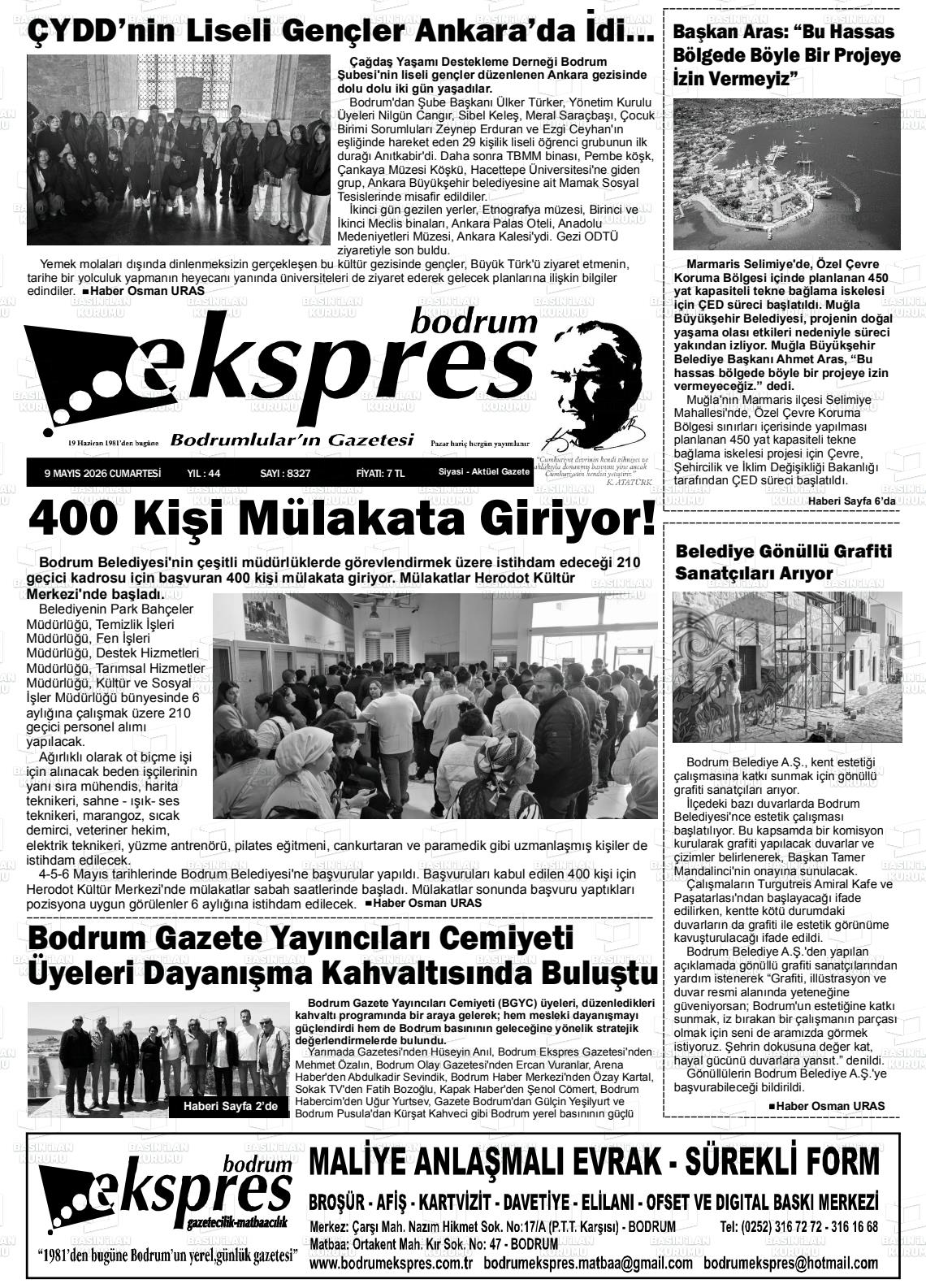 Mugla Ekspresbodrum 09.05.2026