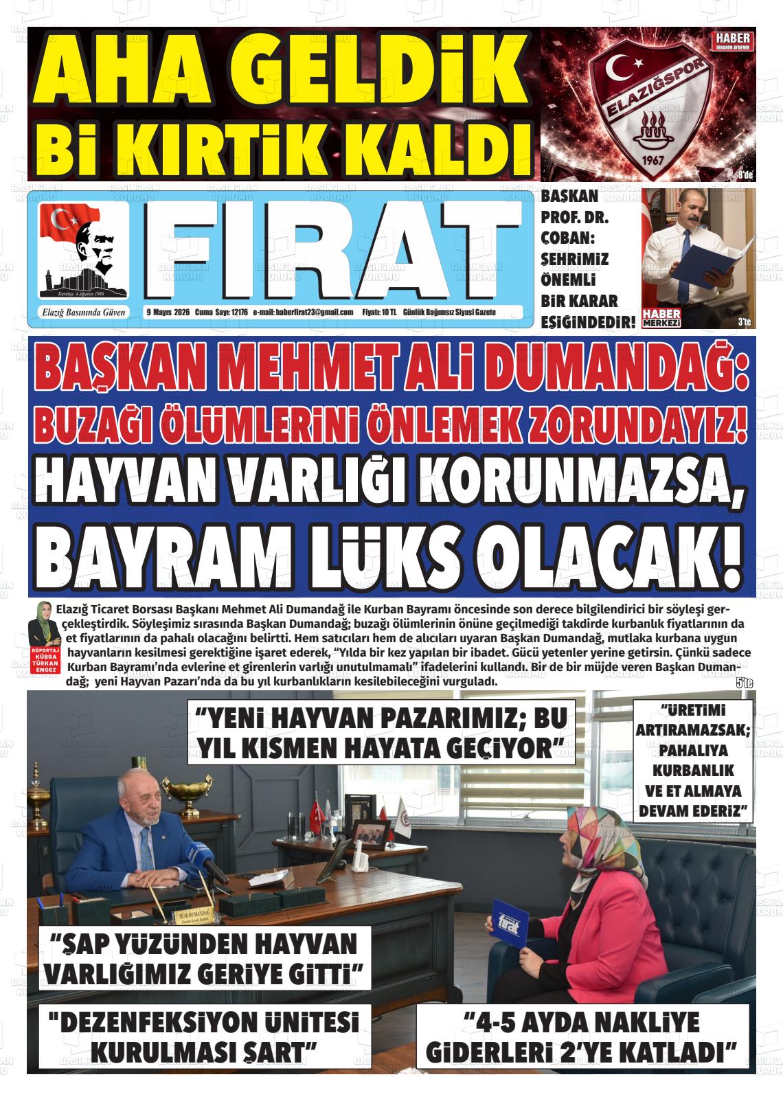 Elazig Firatgazetesi 09.05.2026
