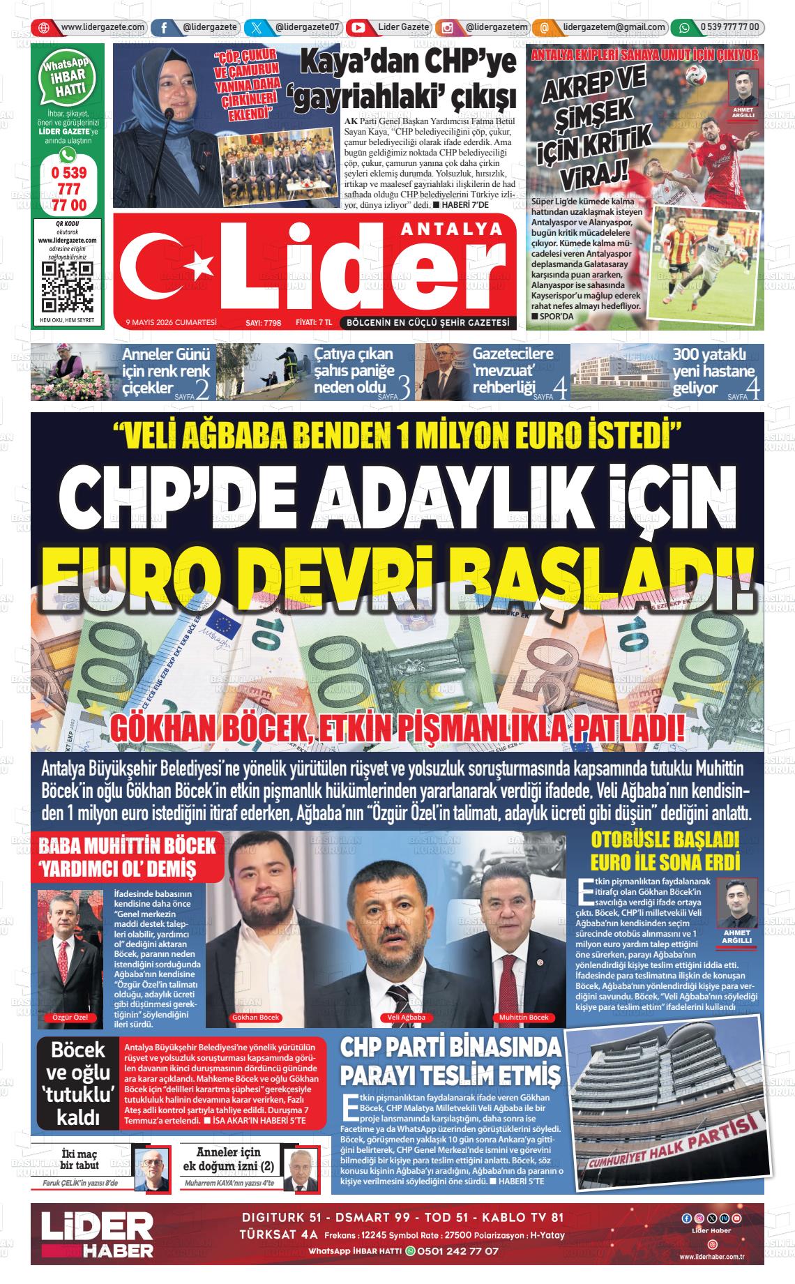 Antalya Gazetebir 09.05.2026