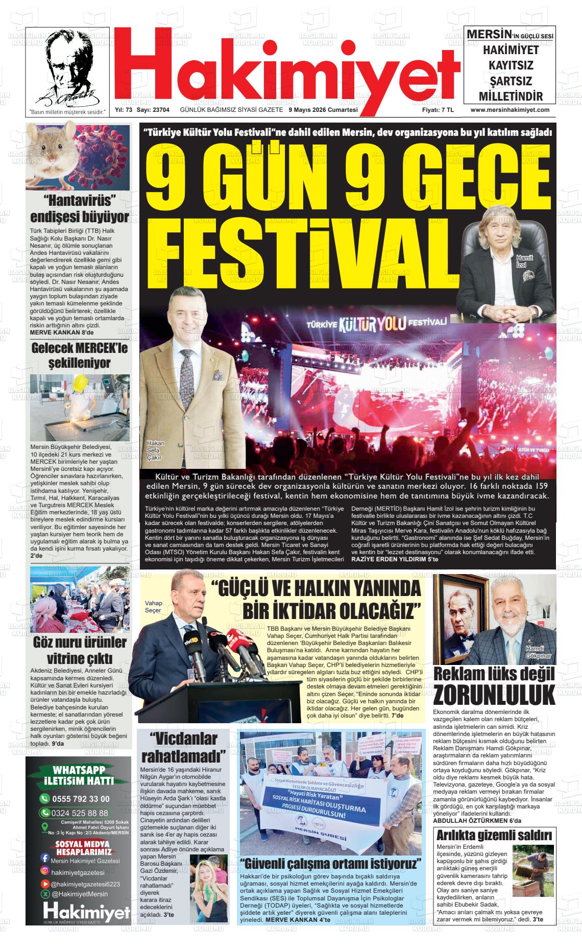 Konya Hakimiyet 09.05.2026
