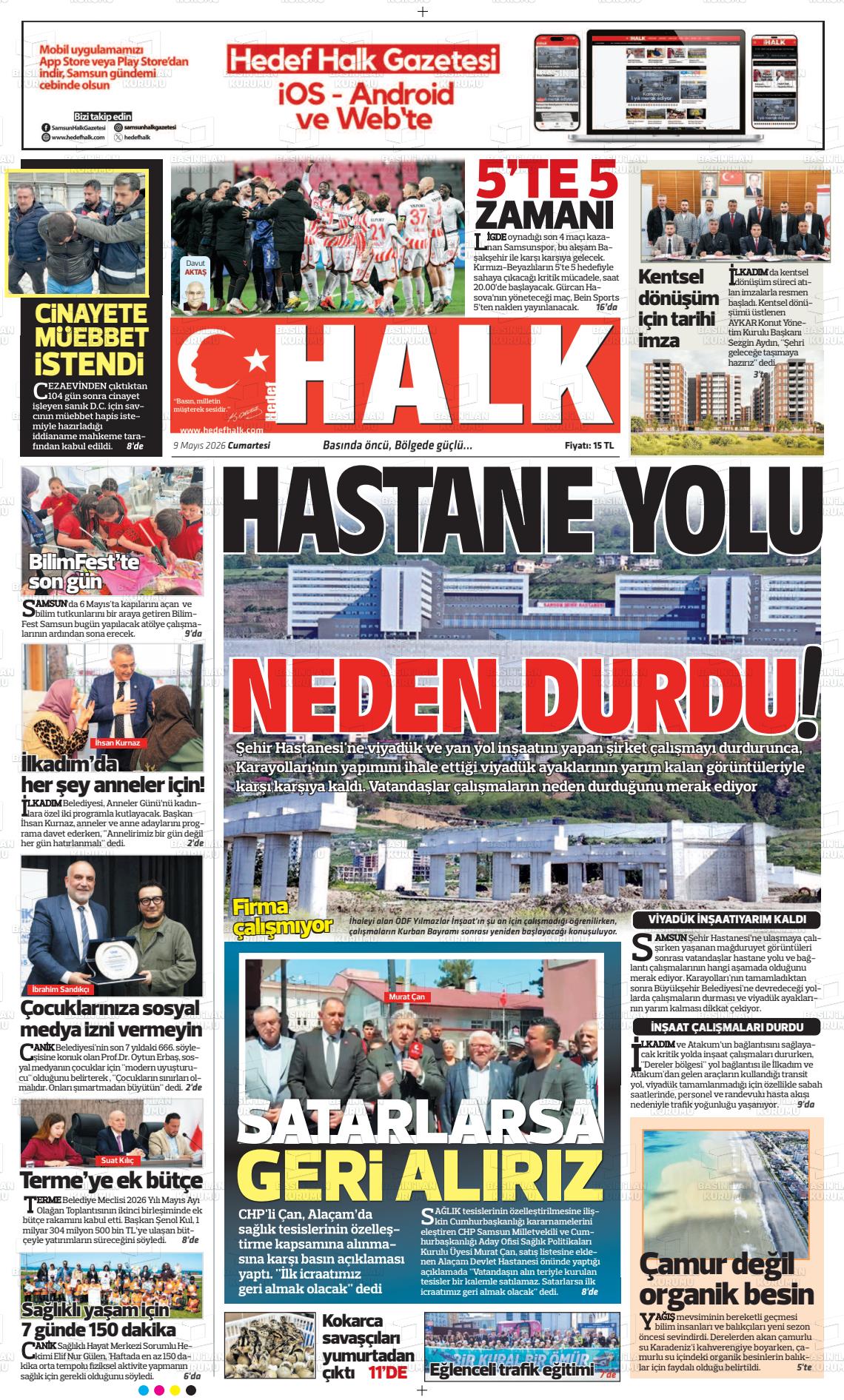 Samsun Hedefhalk 09.05.2026