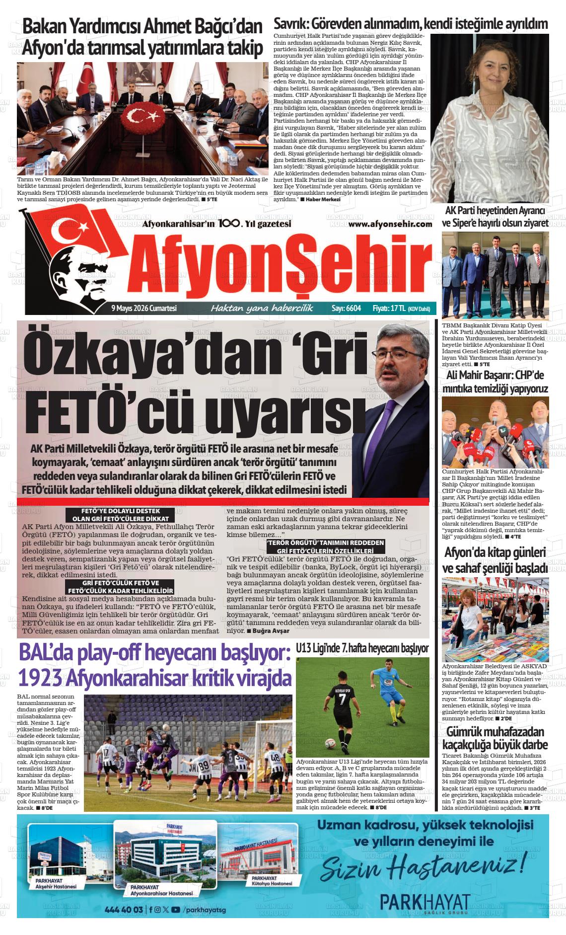 Afyonkarahisar Hisar 09.05.2026