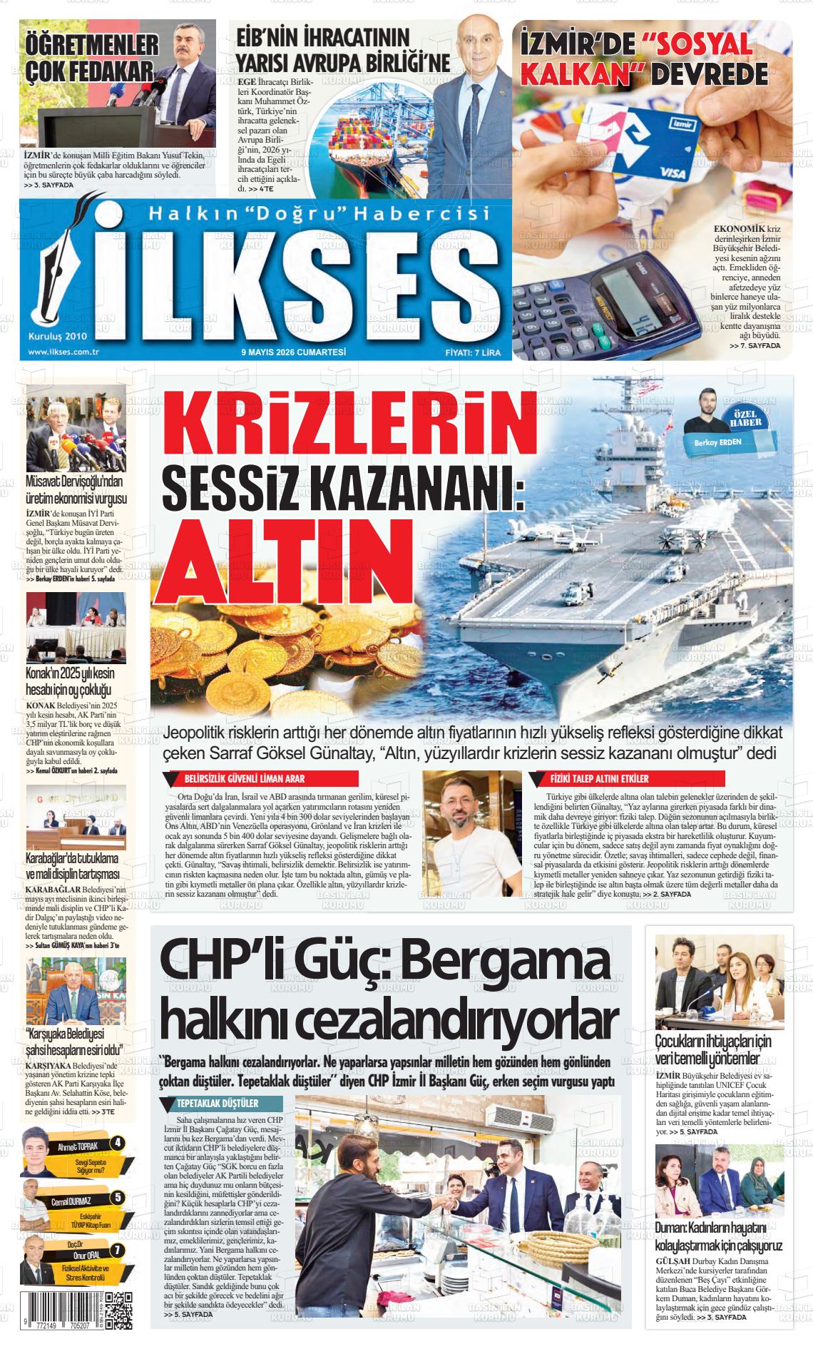 Izmir Ilkses 09.05.2026