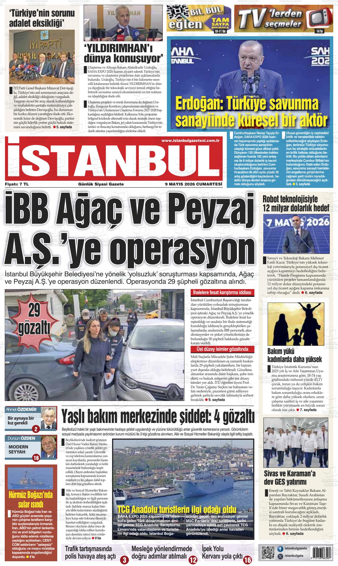 Istanbul 09.05.2026