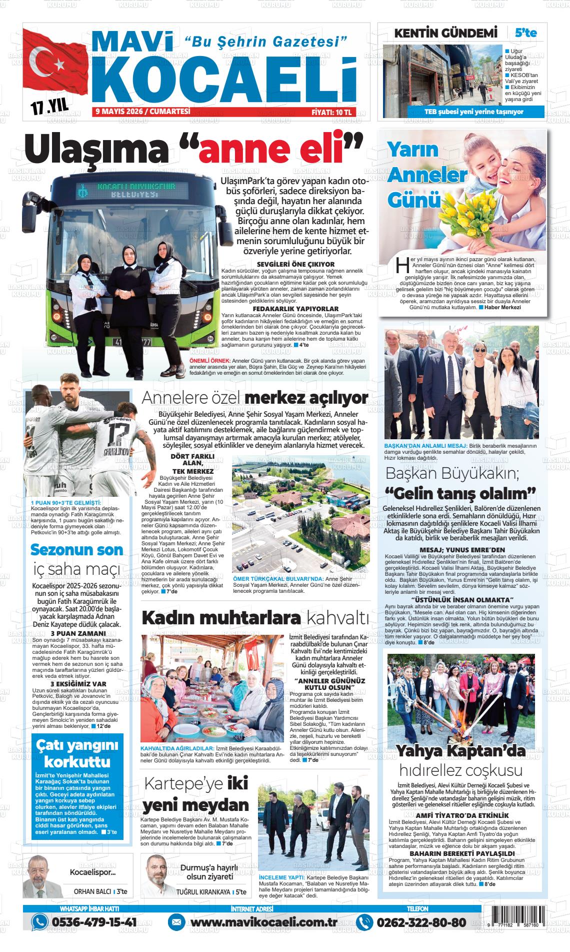 Kocaeli Mavi 09.05.2026