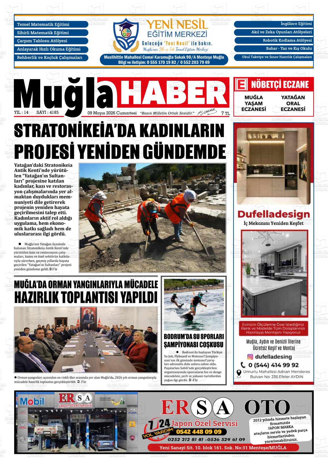 Mugla Haber 09.05.2026