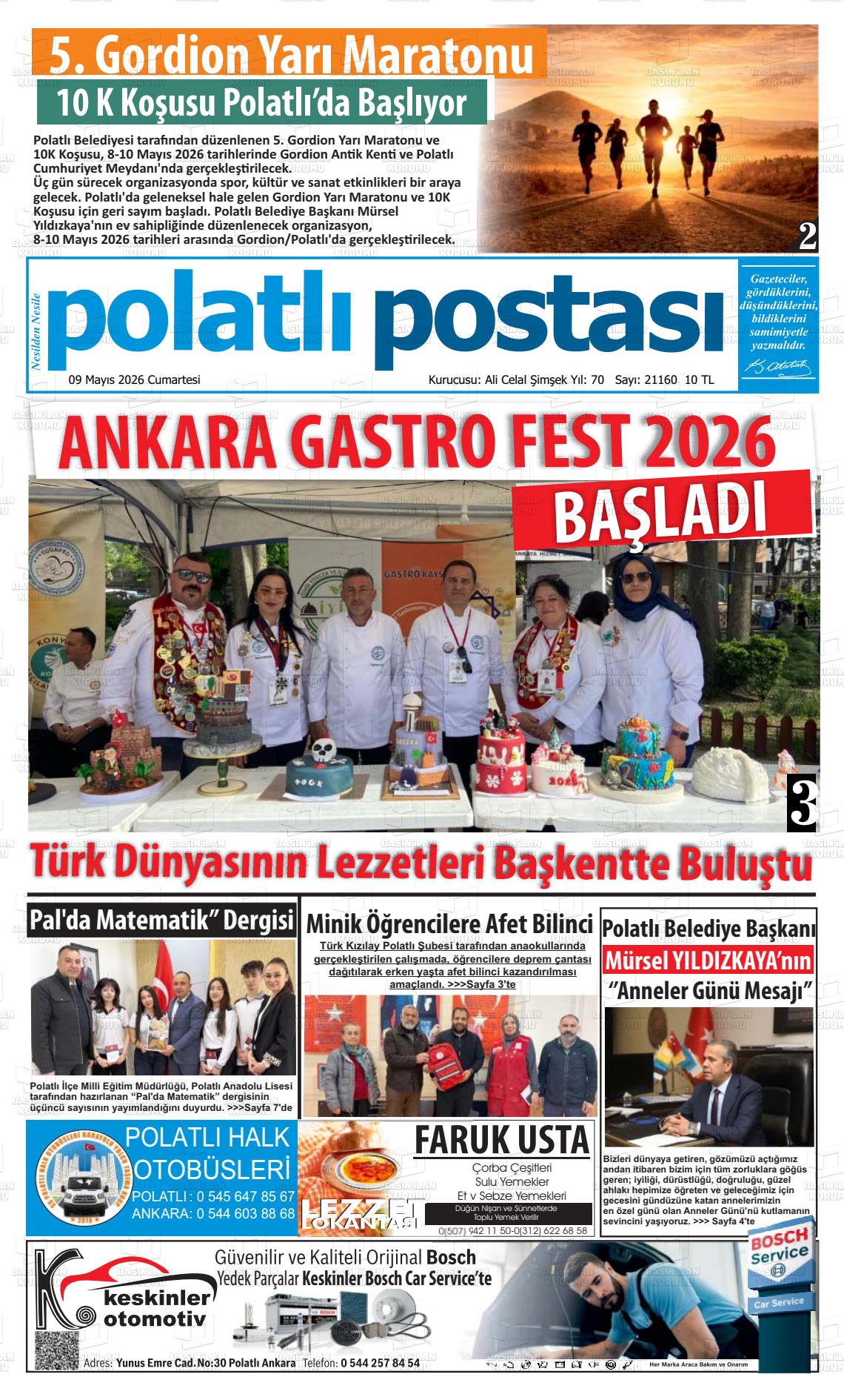 Ankara Polatlipostasi 09.05.2026
