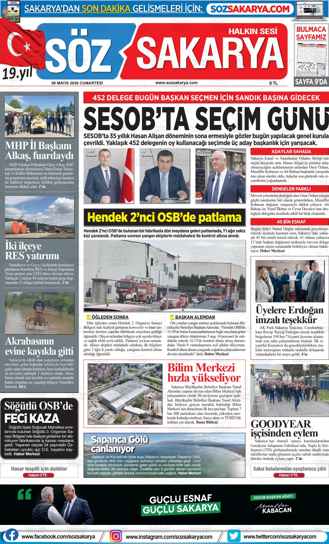 Sakarya Halk 09.05.2026