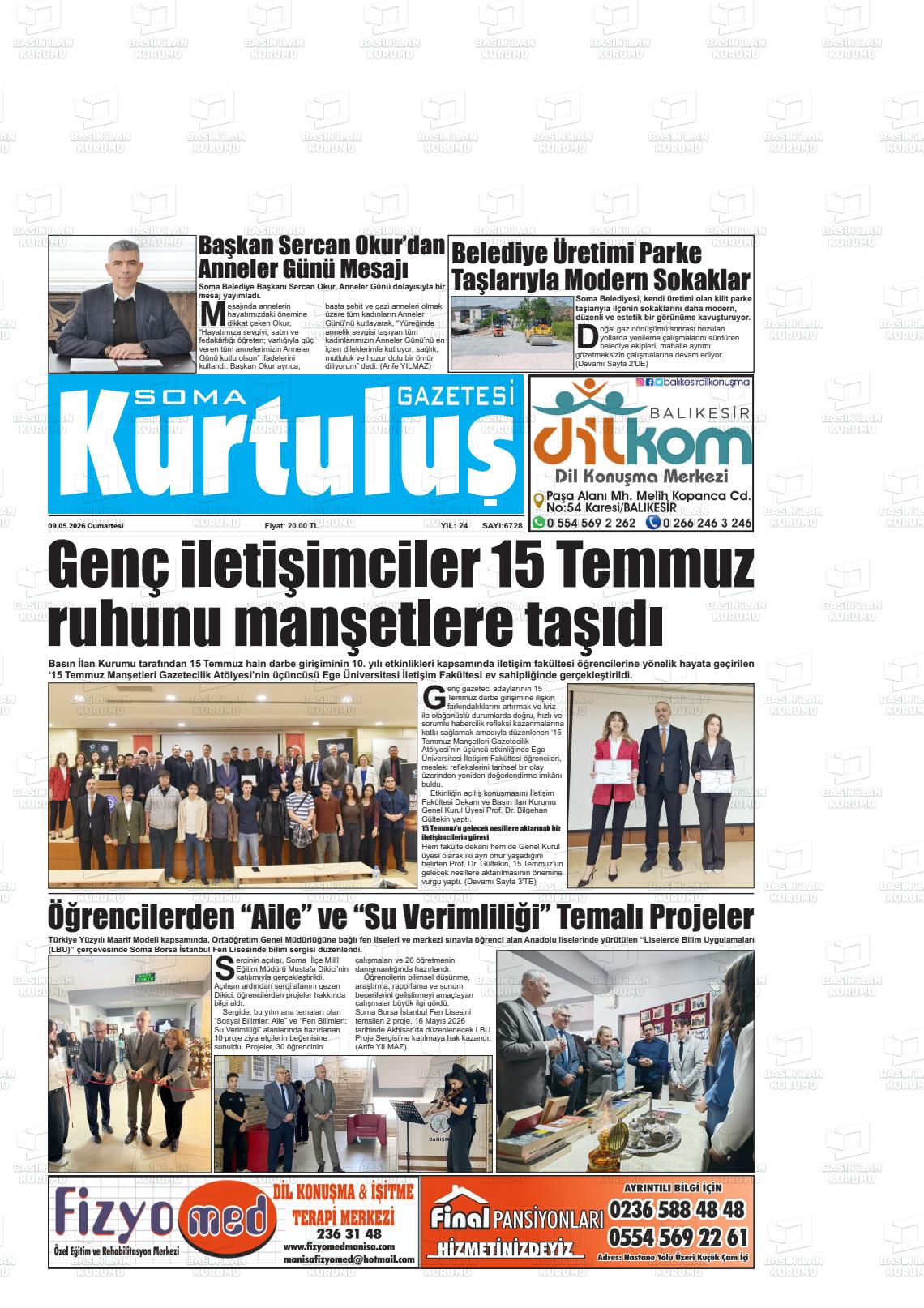 Manisa Somagundem 09.05.2026