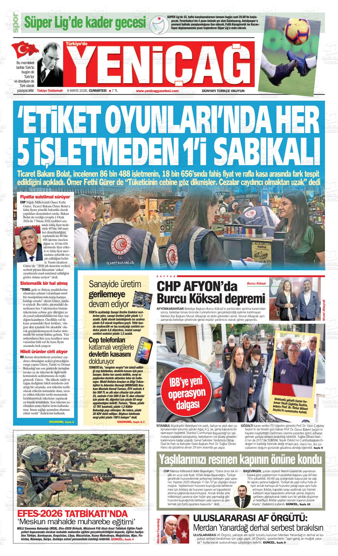 Istanbul Turkiyedeyenicag 09.05.2026