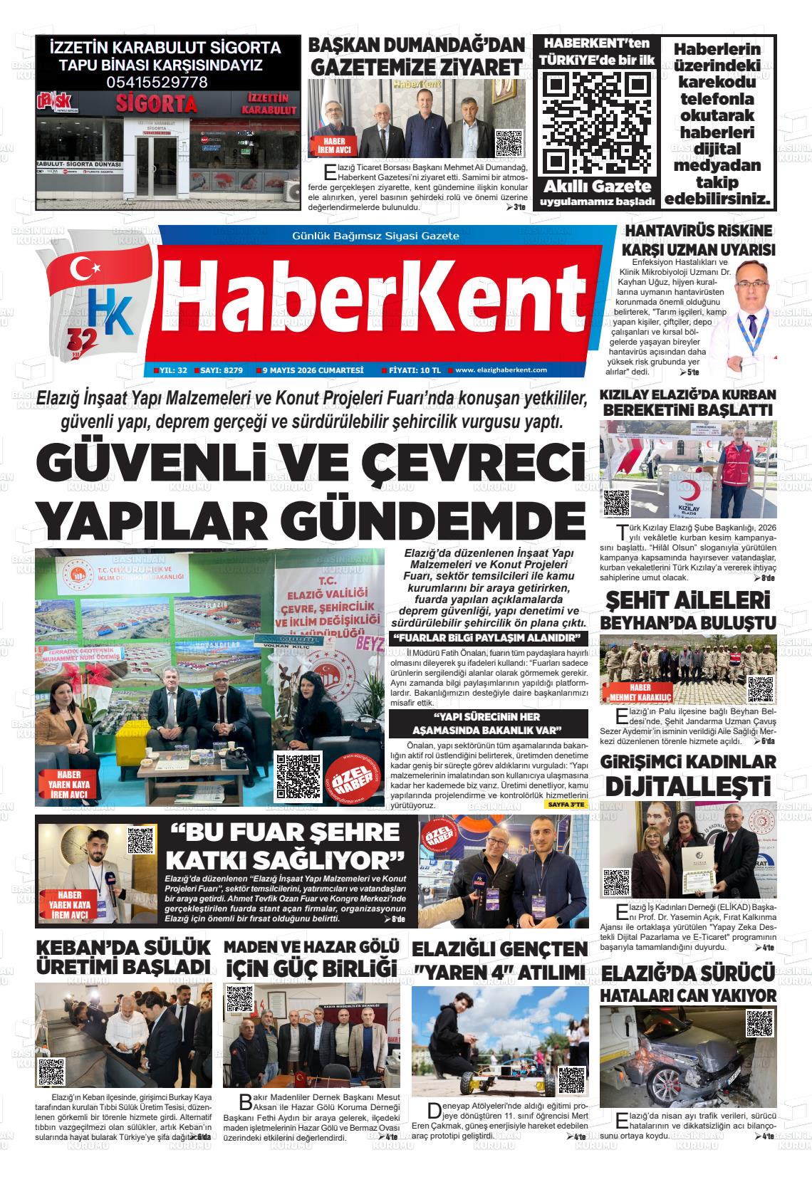 Elazig Yenicag 09.05.2026