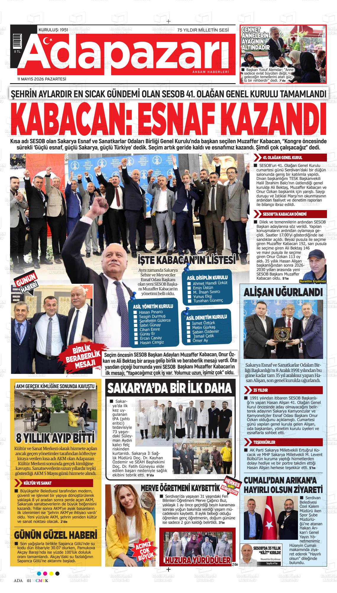 Sakarya Adapazariaksamhaberleri 11.05.2026
