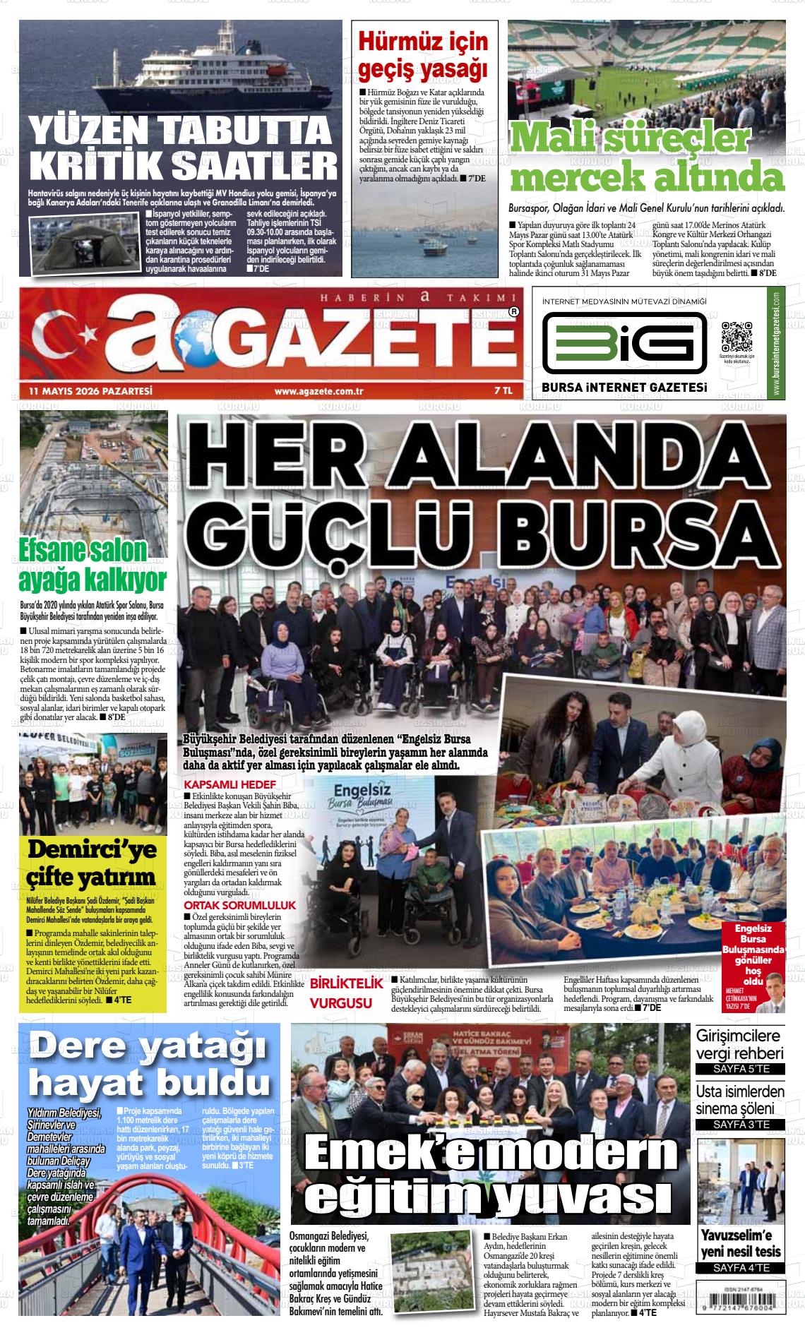 Bursa Agazete 11.05.2026
