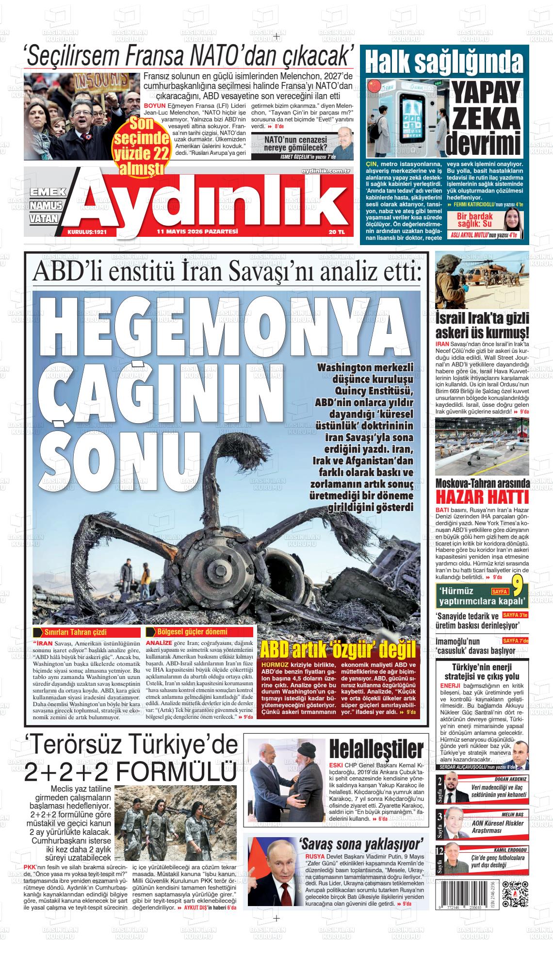 Istanbul Aydinlikvatanemeknamus 11.05.2026
