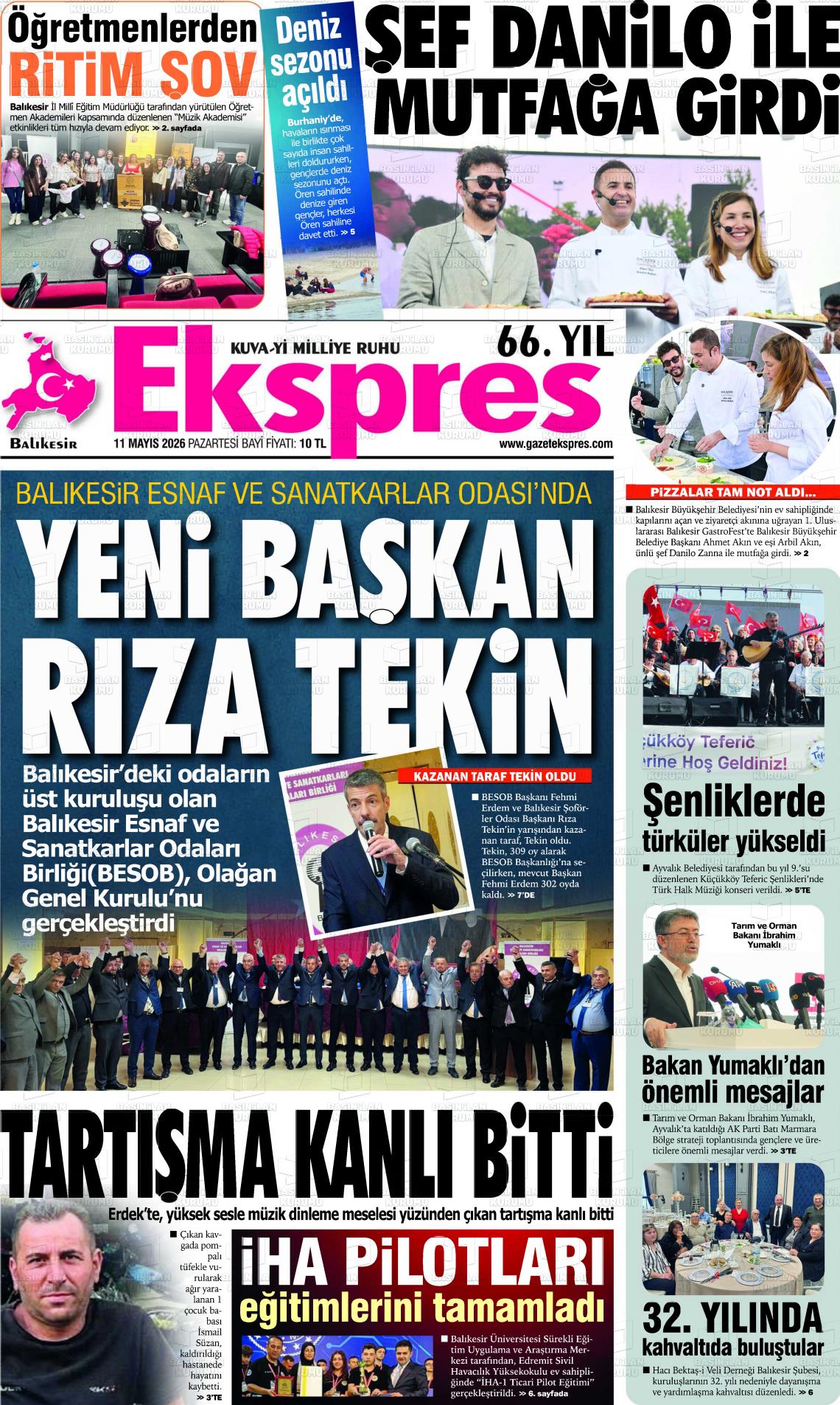 Balikesir Ekspres 11.05.2026