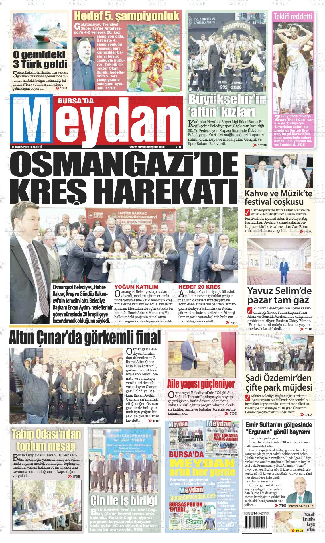 Bursa Dameydan 11.05.2026