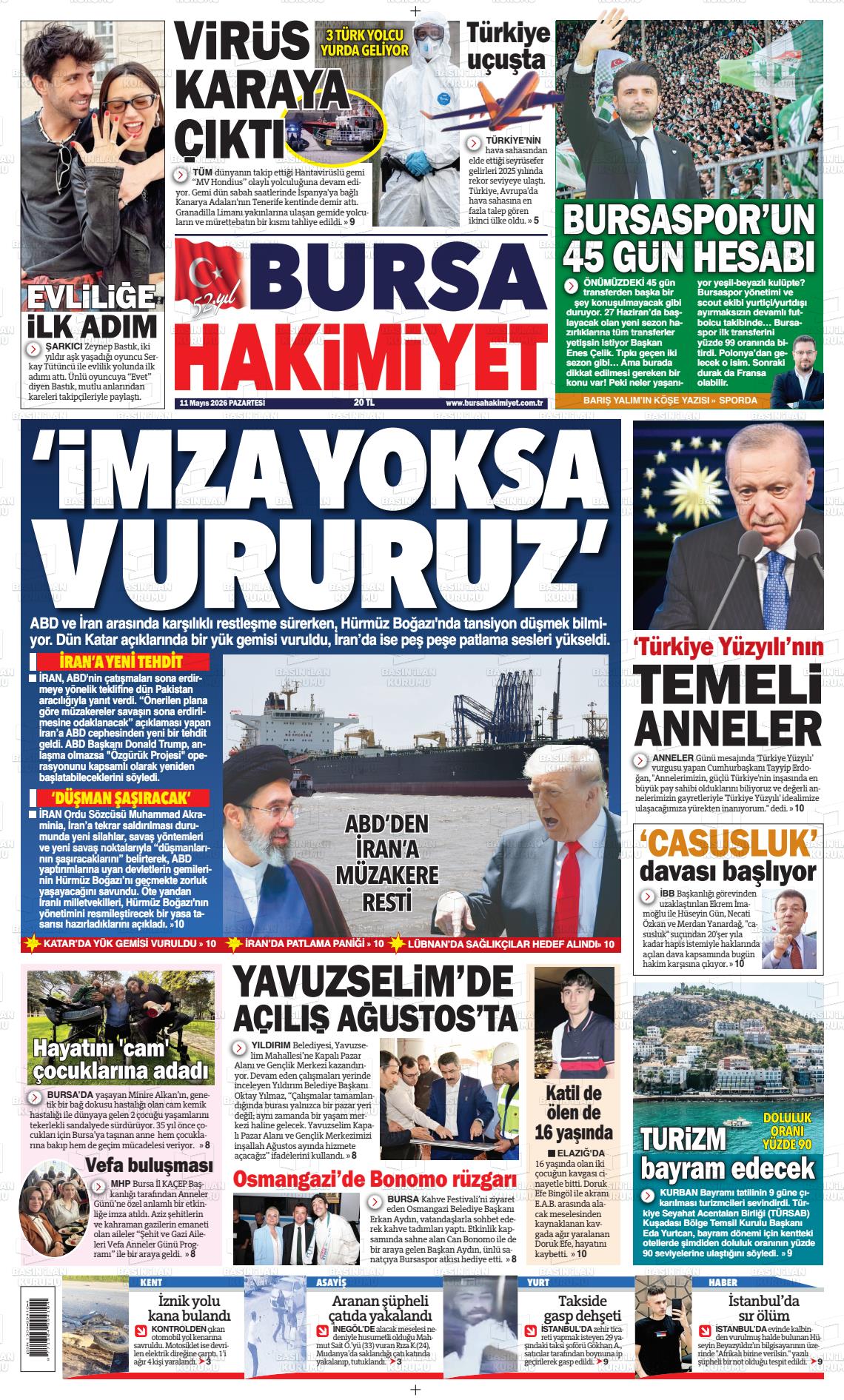 Bursa Hakimiyet 11.05.2026